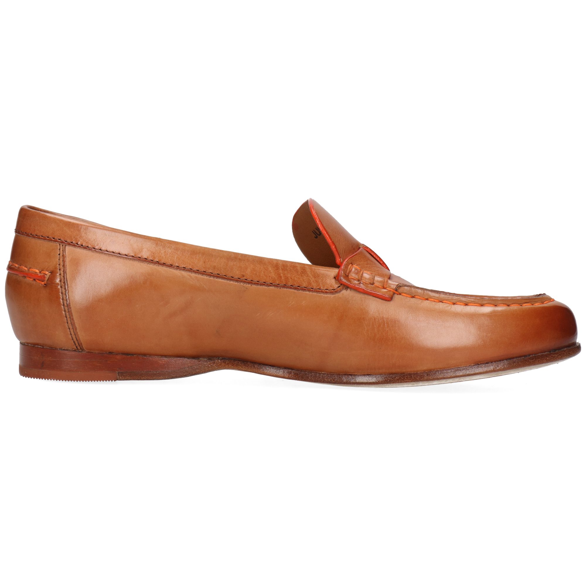 Melvin & Hamilton Julietta 4 Leder-Geflochtene Schuhe für Damen Loafer Flache Absätze, Echtes Leder, Vegetabile Gerbung