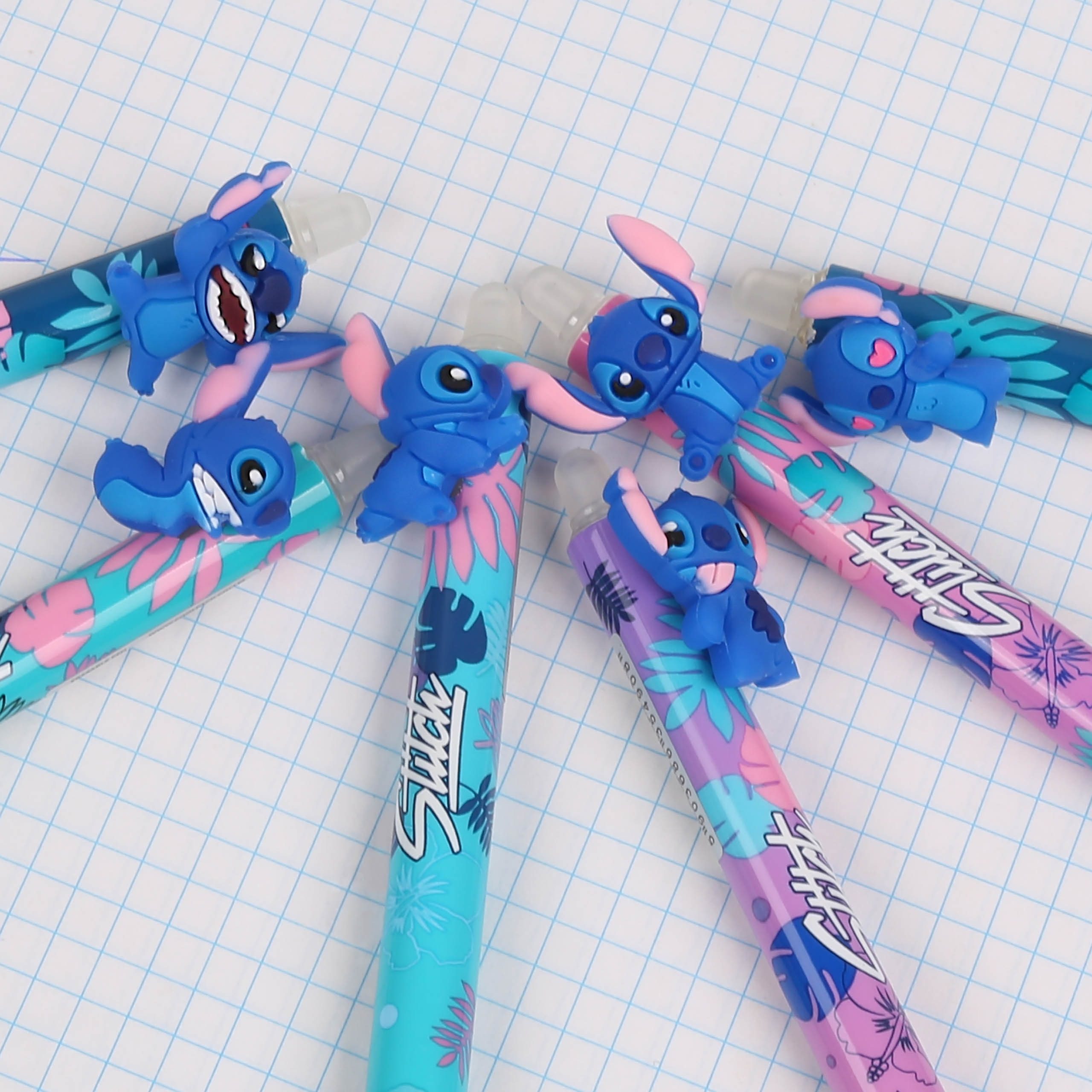 Disney Gelschreiber DISNEY Stitch Gelschreiber,automatisch löschbar, blaue Tinte, 0,7mm