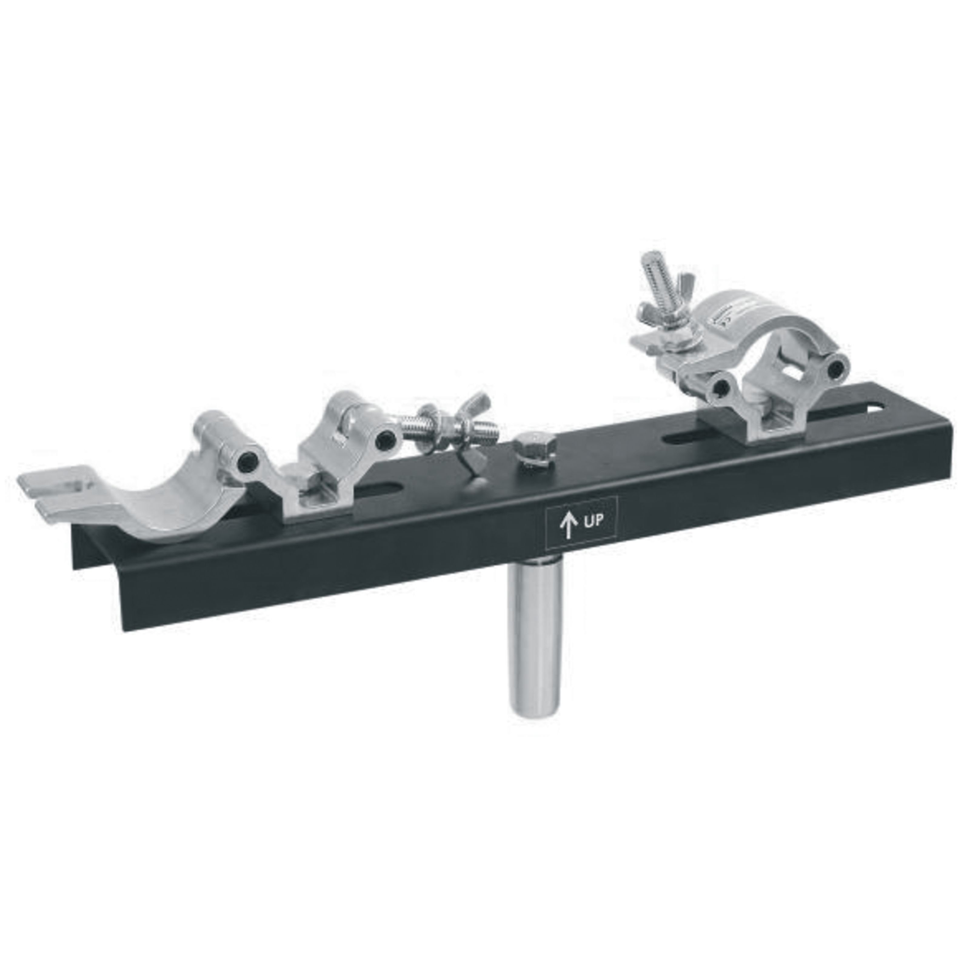 EUROLITE Lampenstativ (TAH-52 Traversenadapter mit TV-Zapfen, HORIZONTAL - Zubehör für)