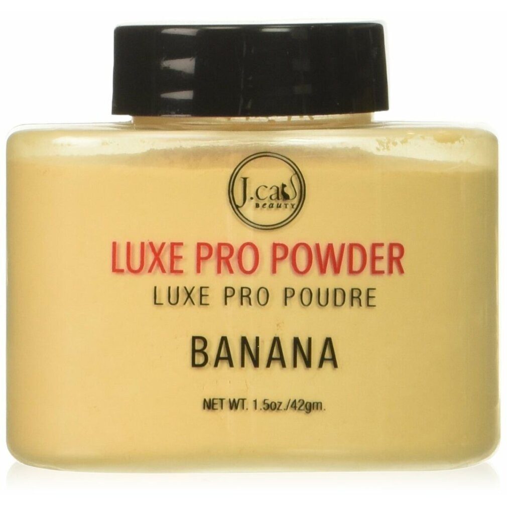 J.Cat Beauty Make-up Jcat Jcat Luxe Pro Puder Banane