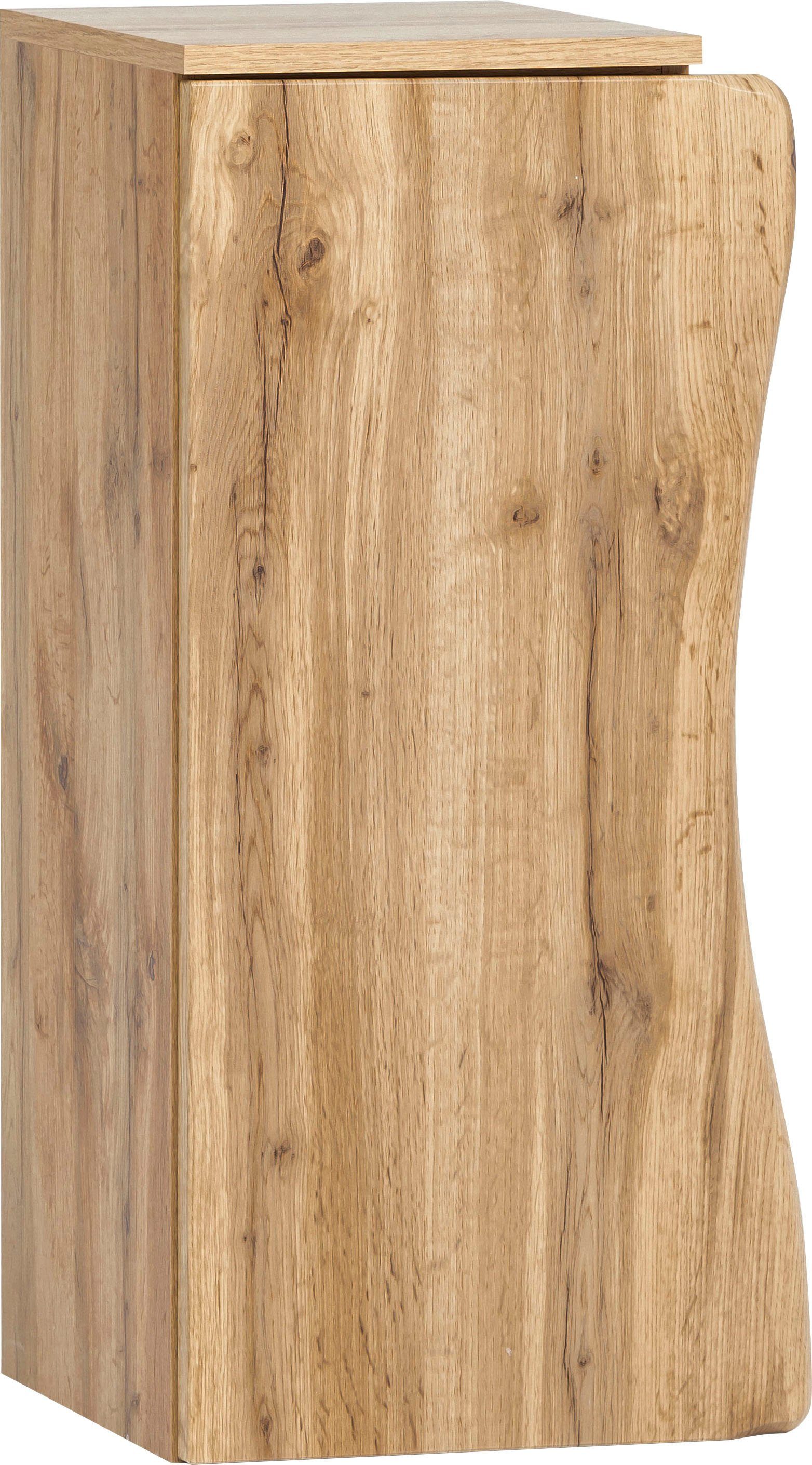 welltime Unterschrank Stubach Tür mit Baumkante