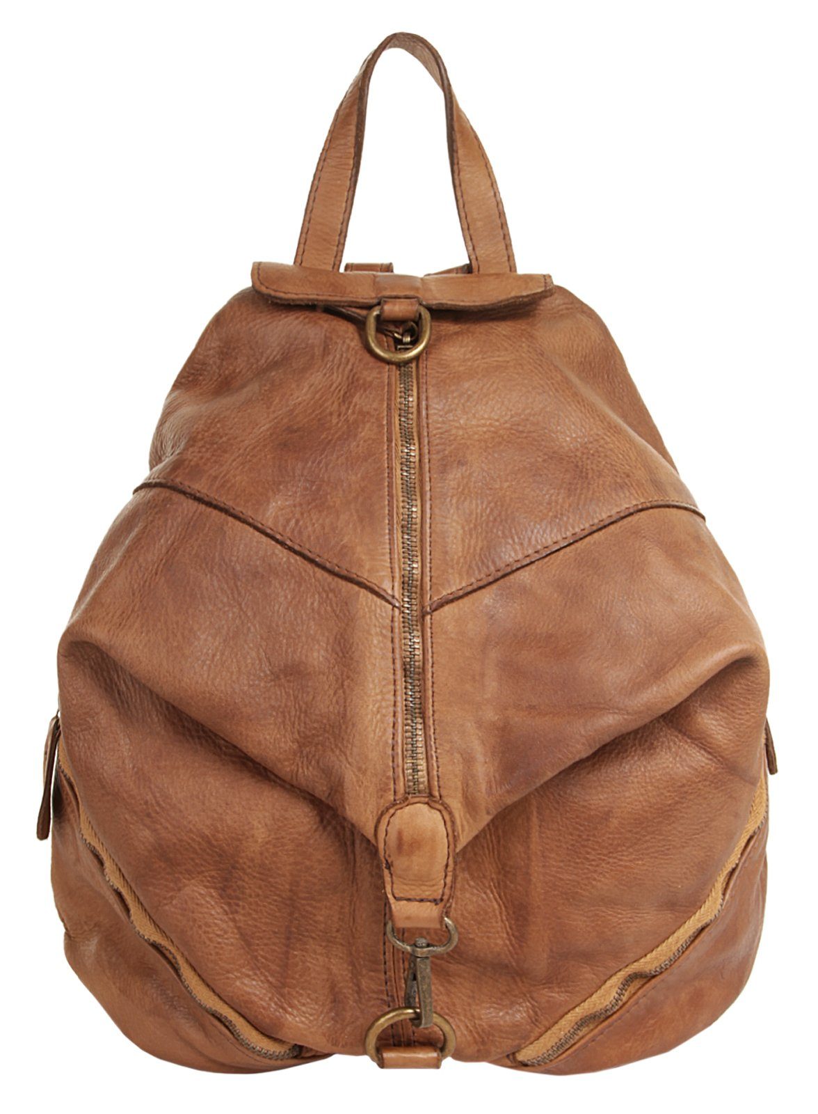 Samantha Look Cityrucksack, echt Leder, Made in Italy günstig online kaufen