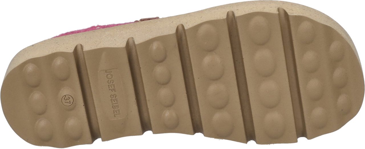 Josef Seibel Charmaux 01 Hausschuh Pantoffel, Slipper mit modischer Plateausohle, Weite G (weit)