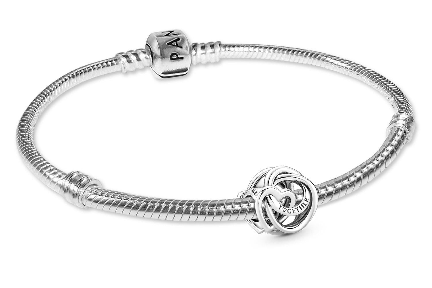 Charm-Armband Geschenk-Set für Silber Familie Für Immer