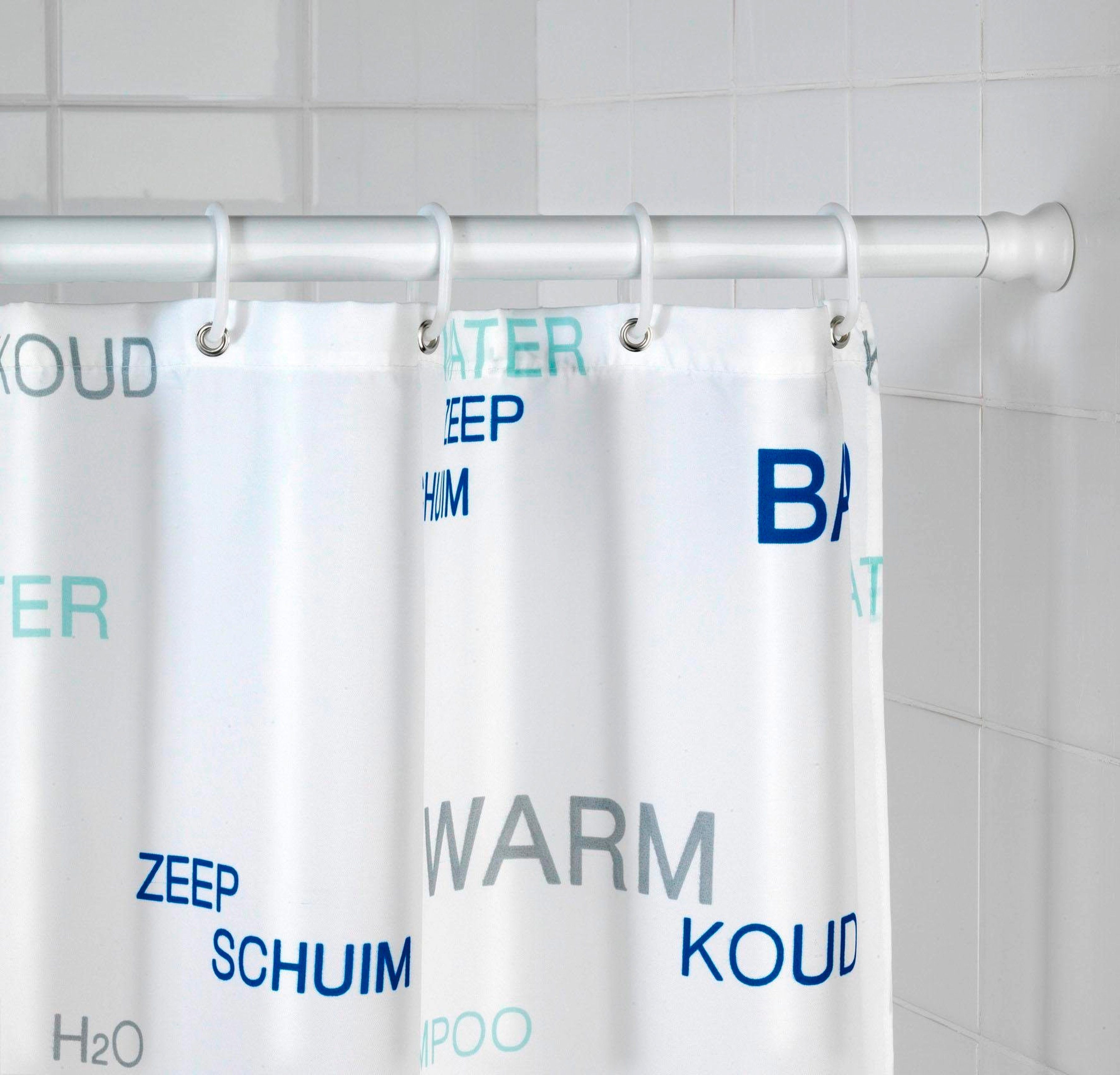 WENKO Klemmstange, ausziehbar, Aluminium