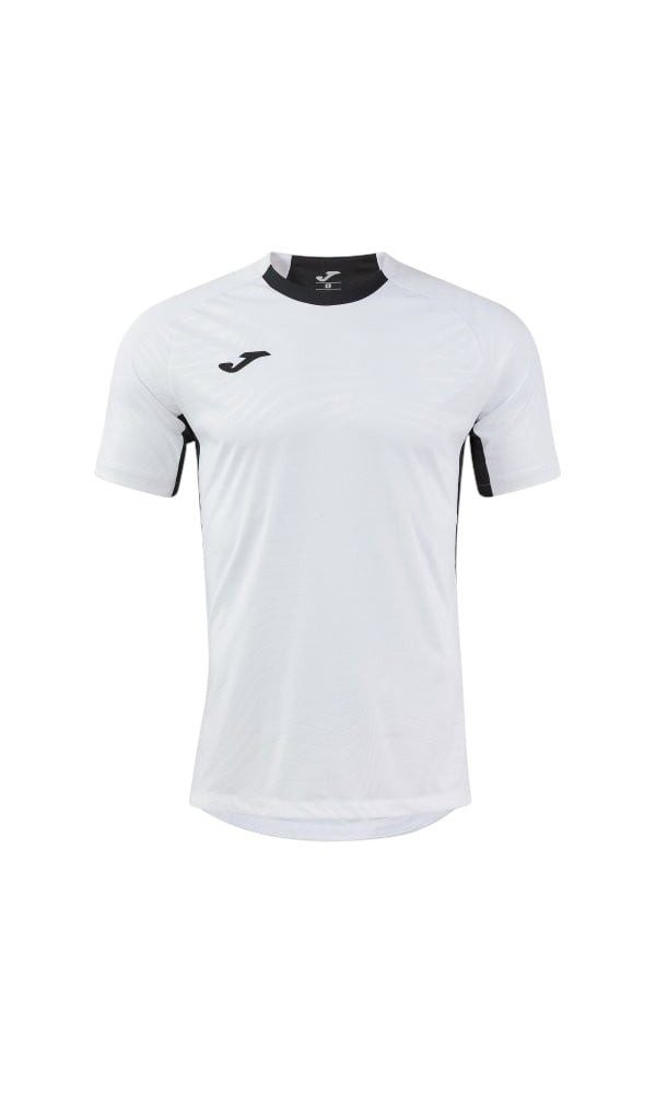 Joma T-Shirt Kick Pro (elastisches Material, leicht, atmungsaktiv) weiss/schwarz