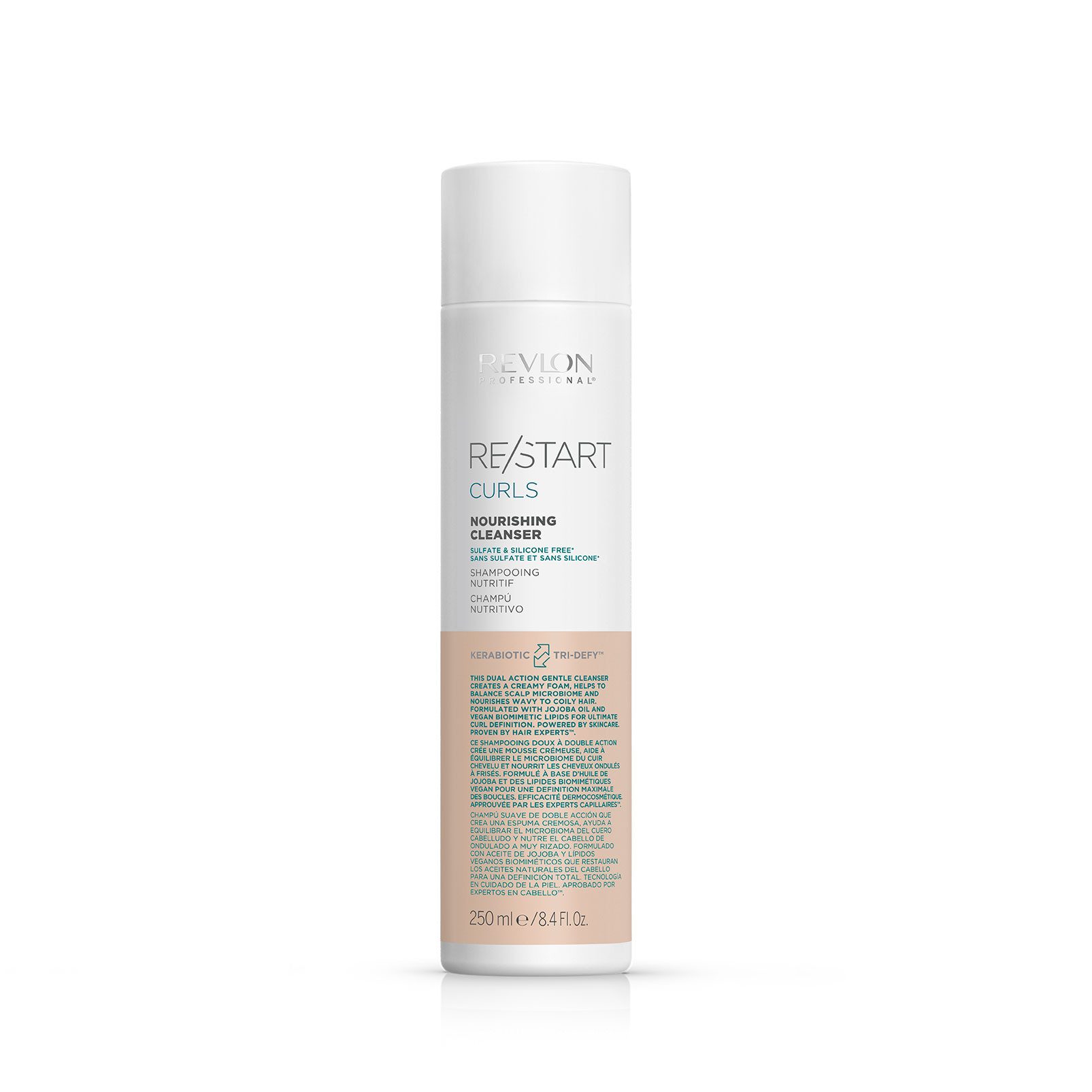 REVLON PROFESSIONAL Haarshampoo RE/START CURLS NOURISHING CLEANSER, Sanfte, pflegende Reinigung für lockiges, oder gewelltes Haar. von REVLON PROFESSIONAL