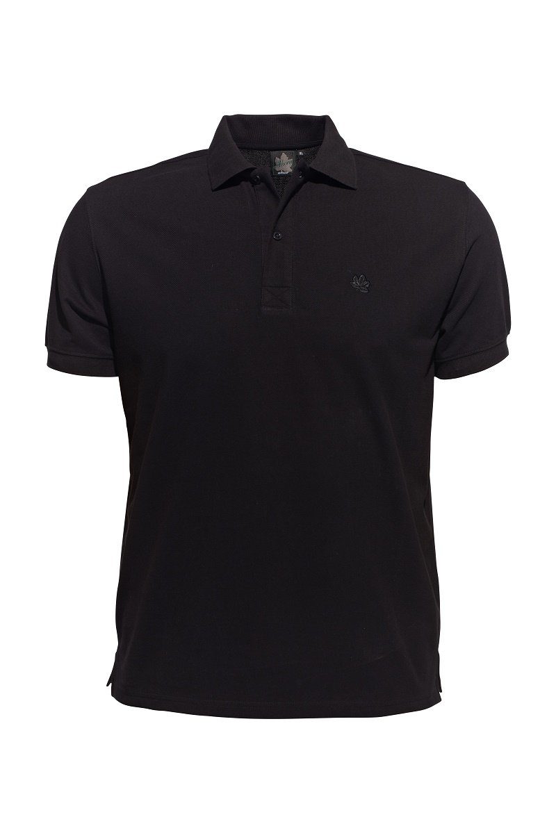 AHORN SPORTSWEAR Poloshirt in klassischem Design schwarz