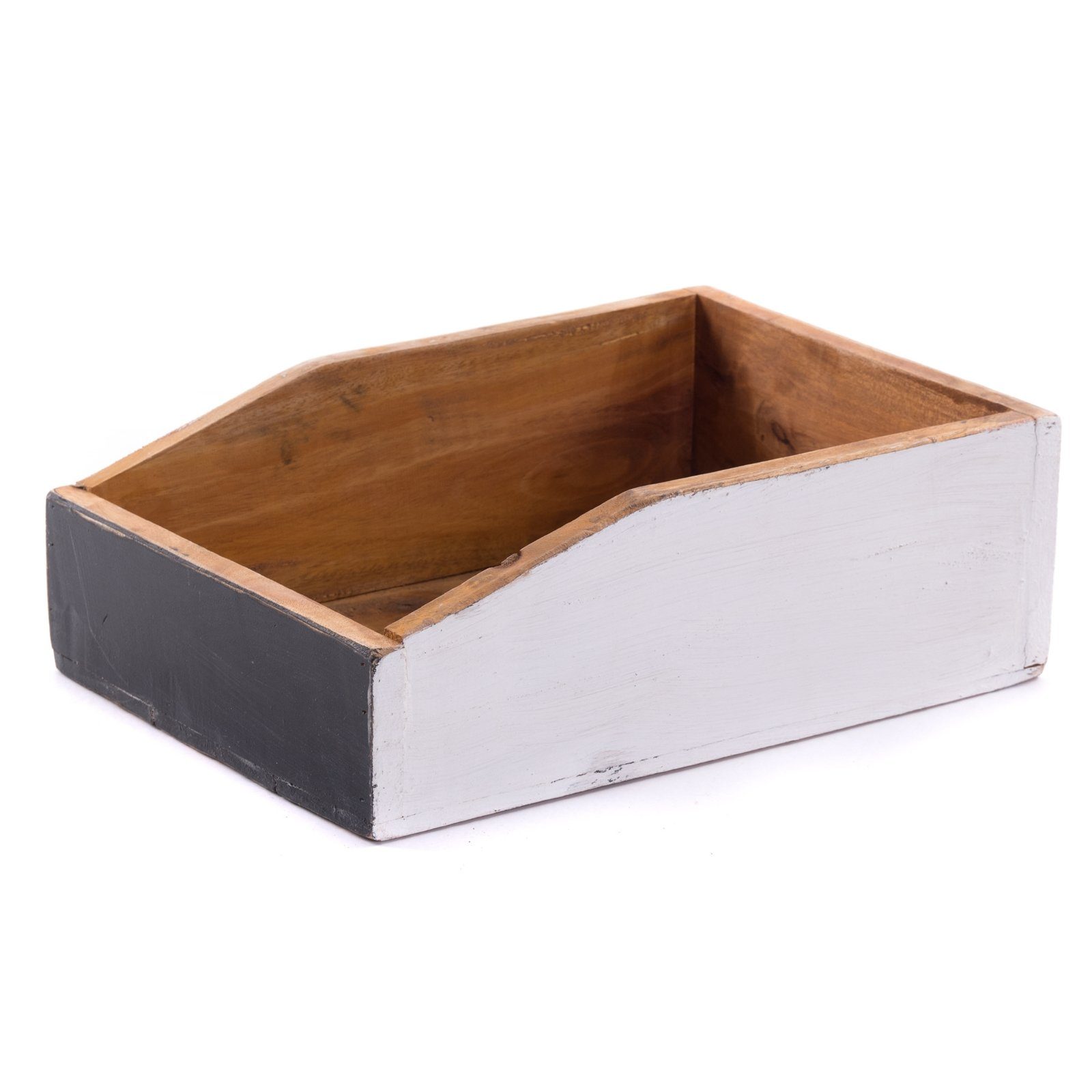 DESIGN DELIGHTS Aufbewahrungsbox DOKUMENTENABLAGE "CARTA", Altholz günstig online kaufen