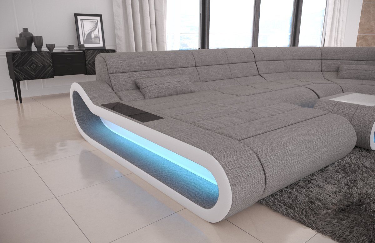 Sofa Dreams Wohnlandschaft Stoff Couch Polstersofa günstig online kaufen