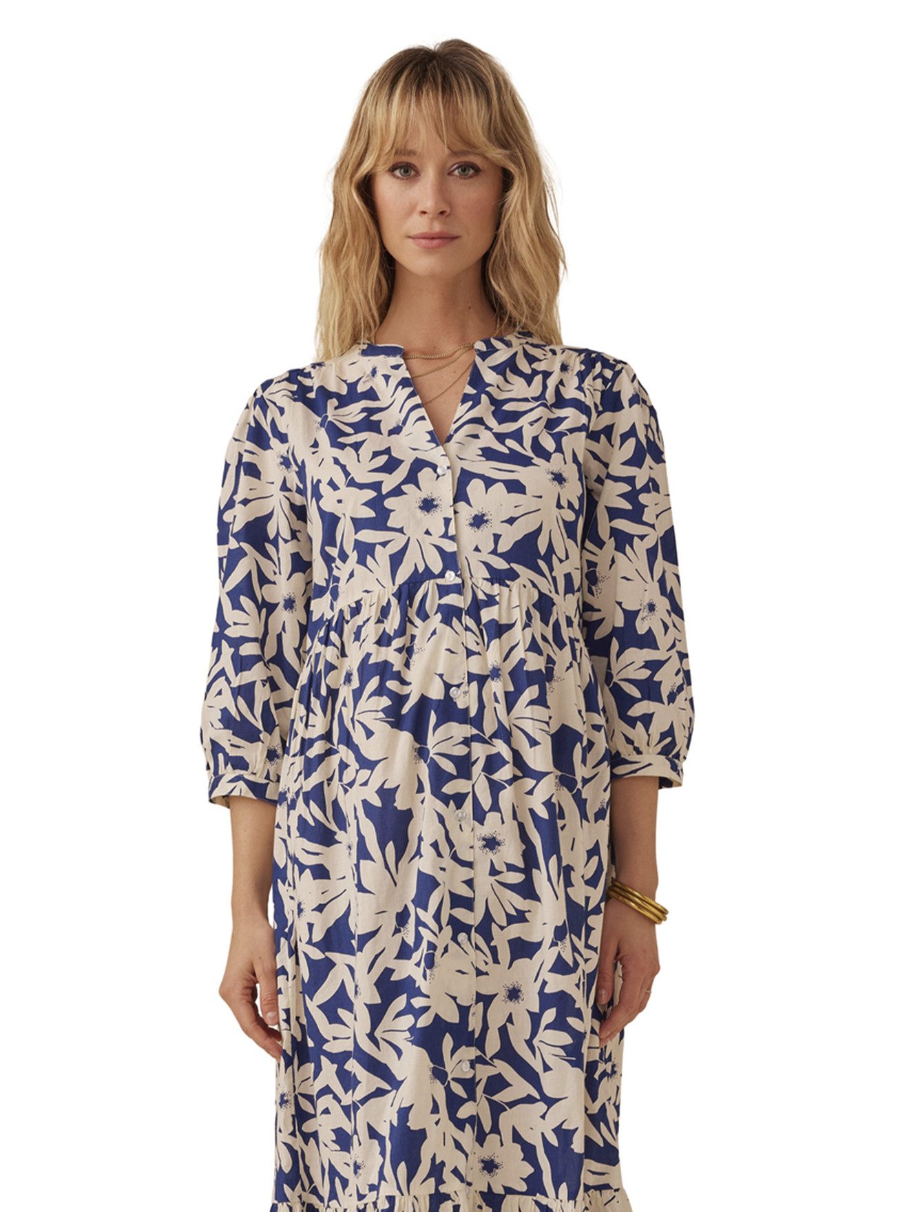 Maxikleid Langes Boho-Kleid für Schwangerschaft & Stillzeit