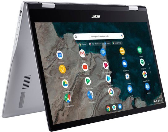 Acer Chromebook Spin 513 CP513-1H-S72Y Chromebook (33,8 cm/13,3 Zoll, Qualcomm Snapdragon™ 7180c, 64 GB SSD, Plus Chromebook)