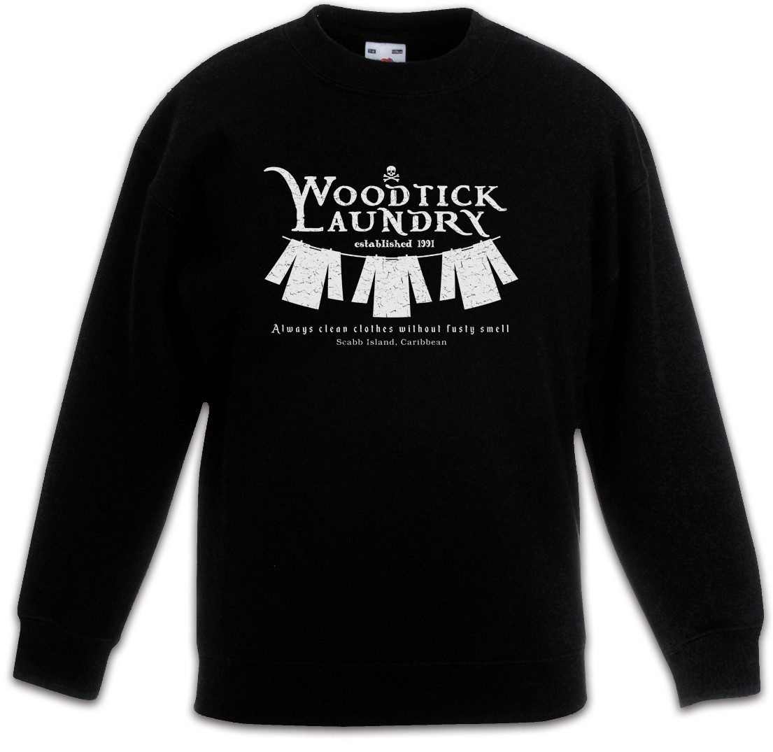 Sweatshirt Woodtick Laundry Kinderpullover Monkey The Game Secret Caribbean