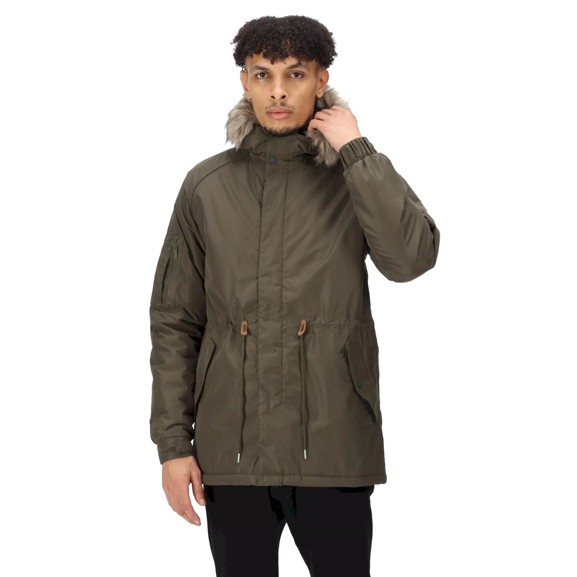 Regatta Winterjacke Winterparka Salinger III (wasserdicht) khaki Herren günstig online kaufen