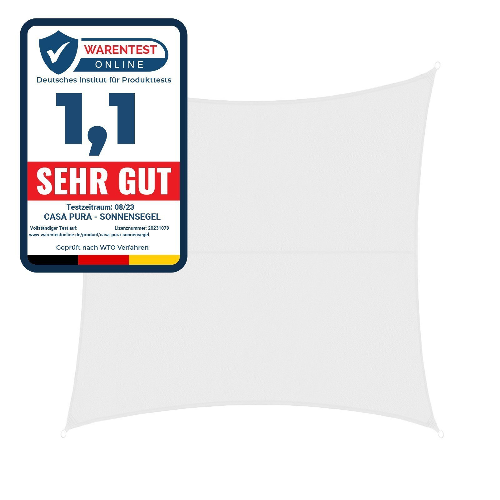 Thumbnail - Karat Sonnensegel, UV-abweisend