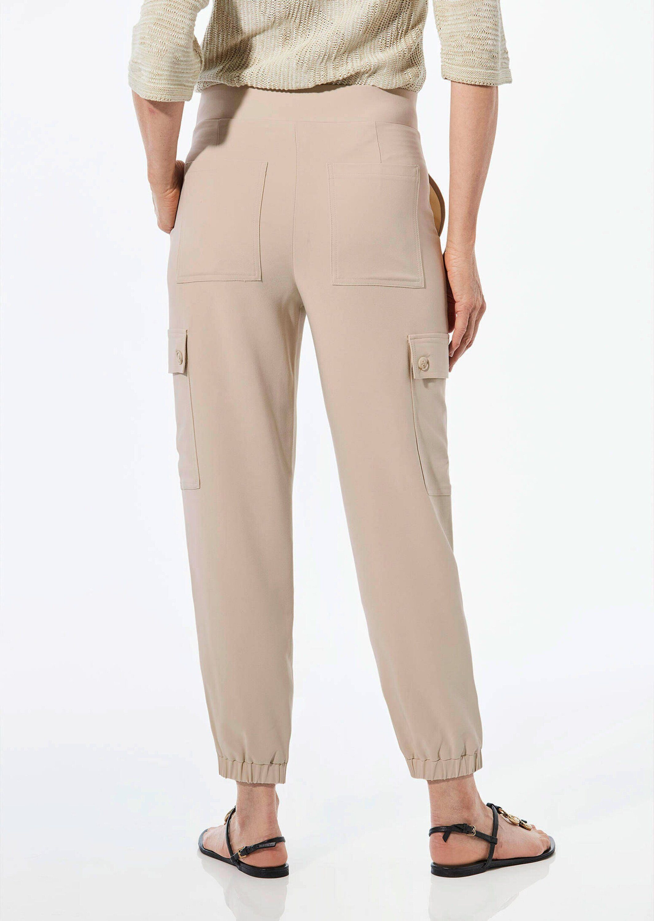 GOLDNER Stoffhose Hose im Cargo-Look