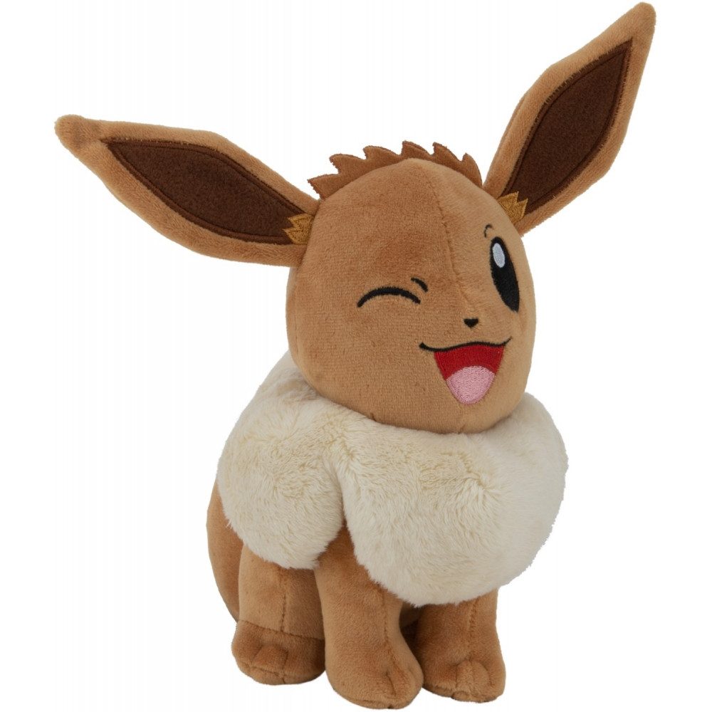Jazwares Plüschfigur Jazwares Evoli #2 Plüsch 20cm - Pokémon Figur. (Evoli Plüsch 20 cm)