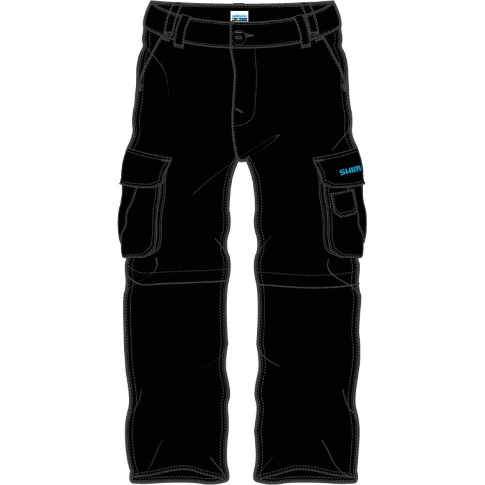 Shimano Fahrradhose SHIMANO SHIMANO WORKSHOP ZIP PANTS BLACK XS Hose - praktische Werkstat