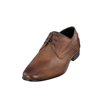 bugatti bugatti Herren Business Schnürschuh LENARO 312-29501-1100-6300 cognac braun Schnürschuh