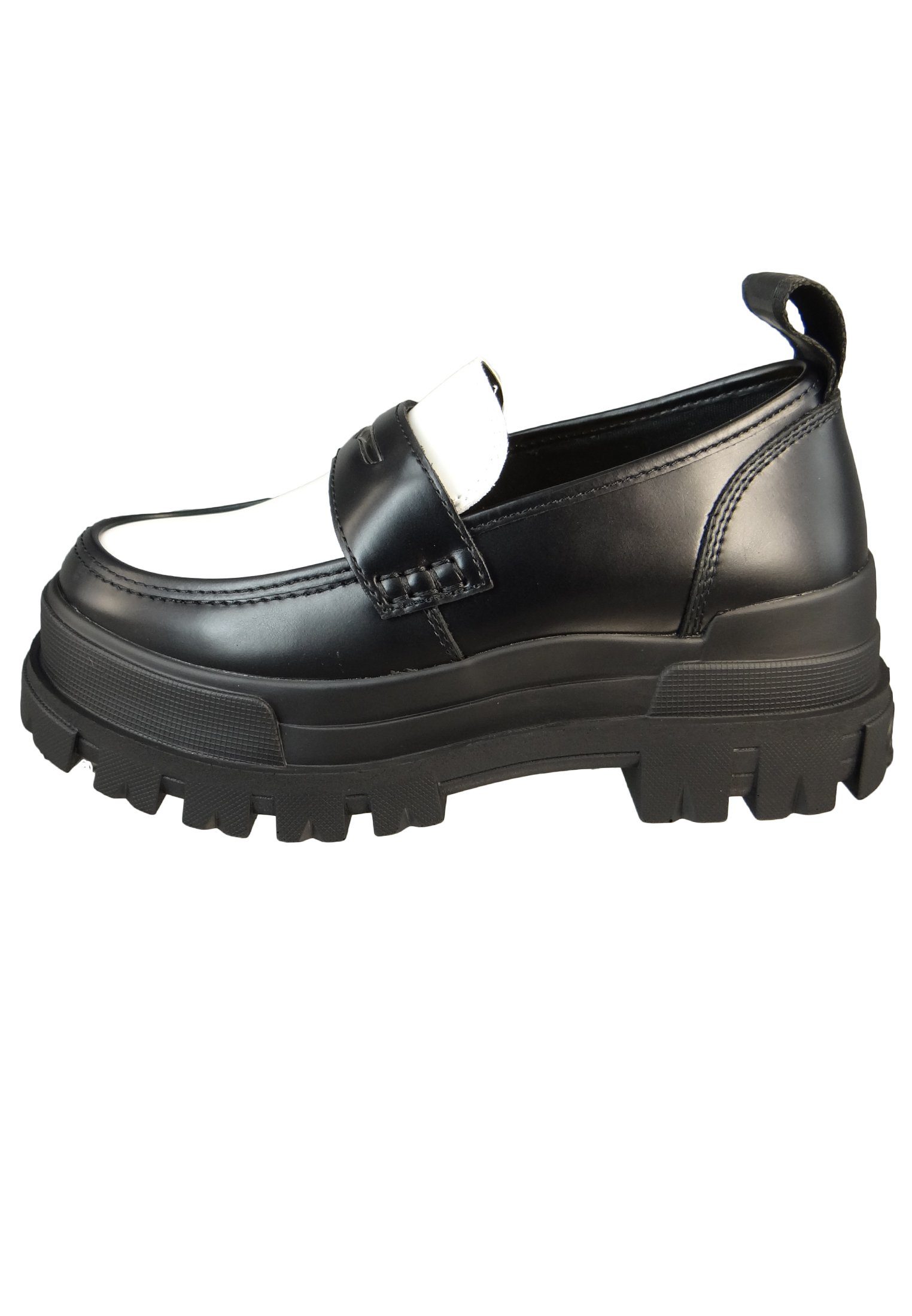 Buffalo 1622300 Aspha Loafer Vegan Black/White Slipper