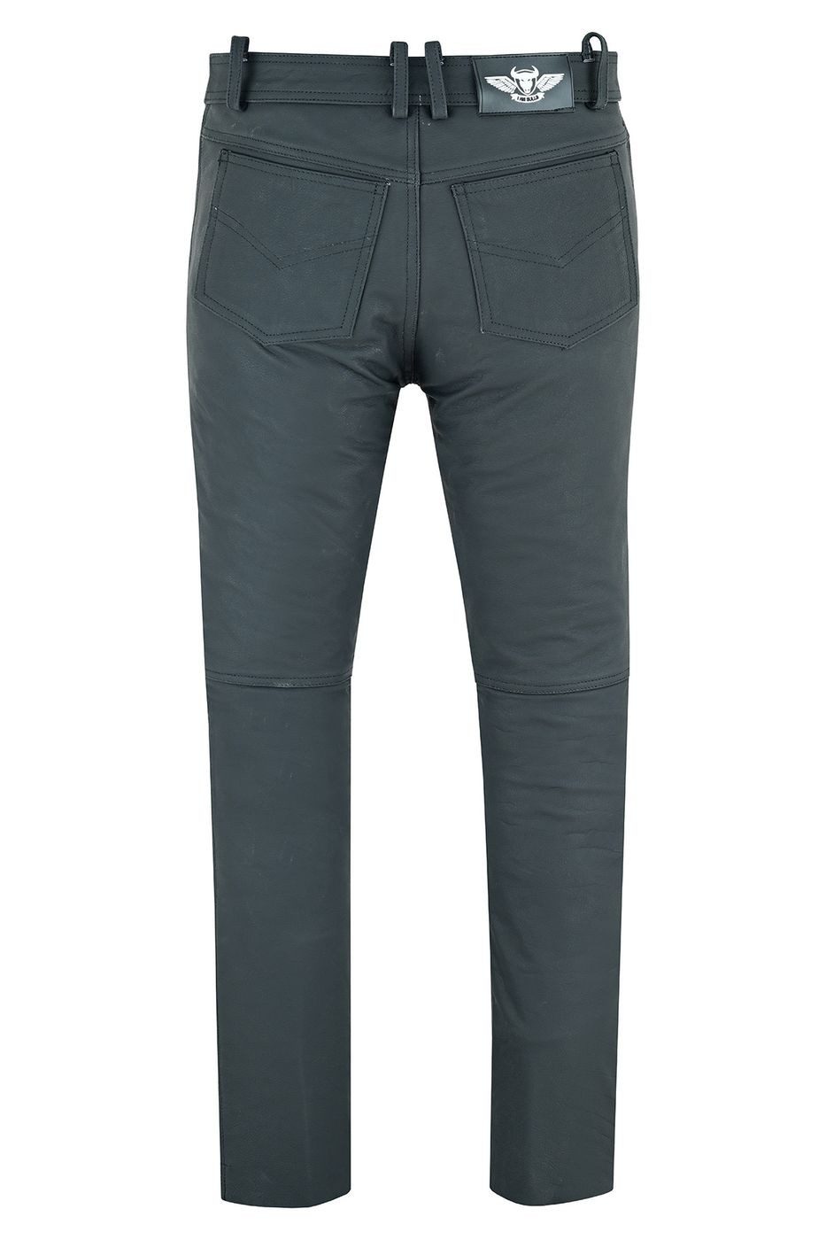 RadMasters Lederhose GW870 Lederjeans Lederhose Büffelleder Schwarz und Braun