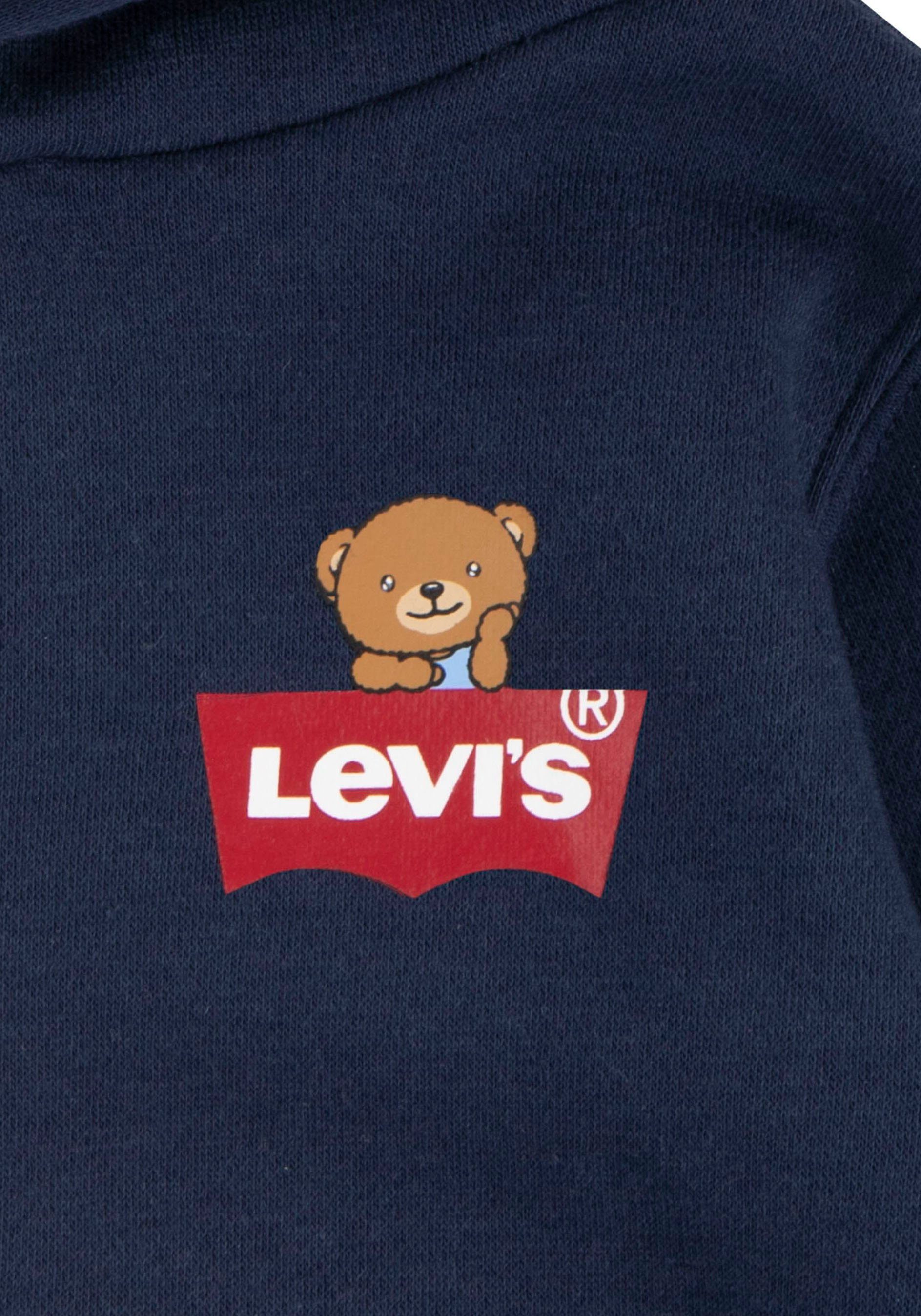 & Shorts for LVB (Set, COLORBLOCK BOYS Kids Baby Levi's® SET SPLICED JOGGER Pullover 2-tlg)
