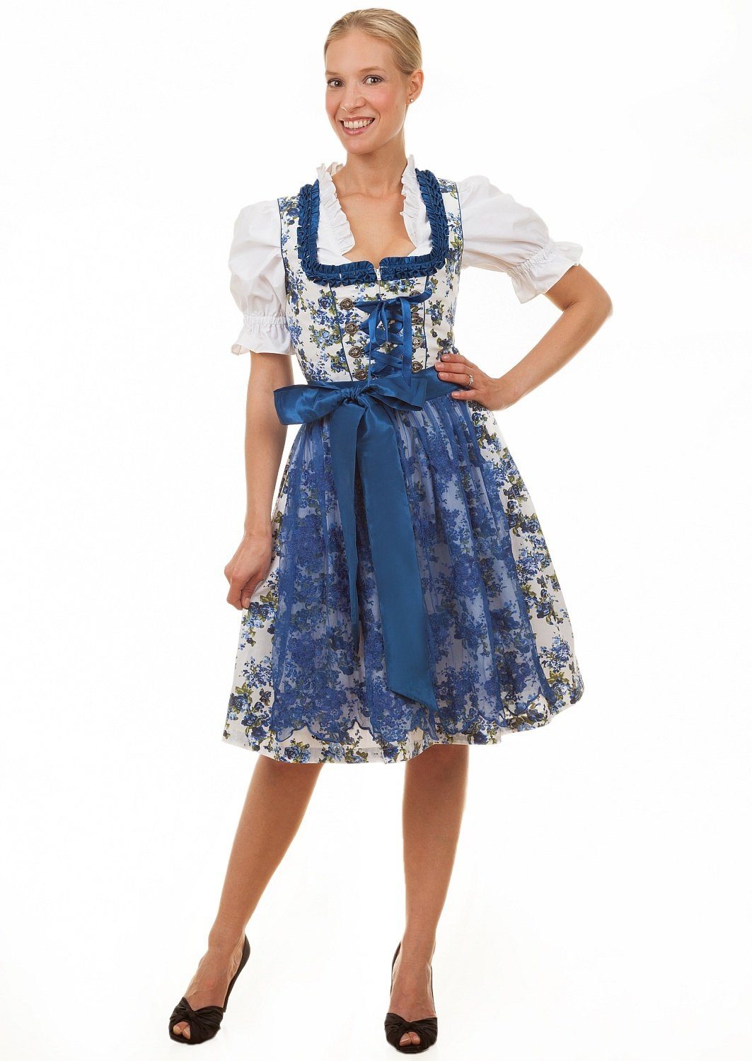 Edelnice Dirndl Estefania Blumen