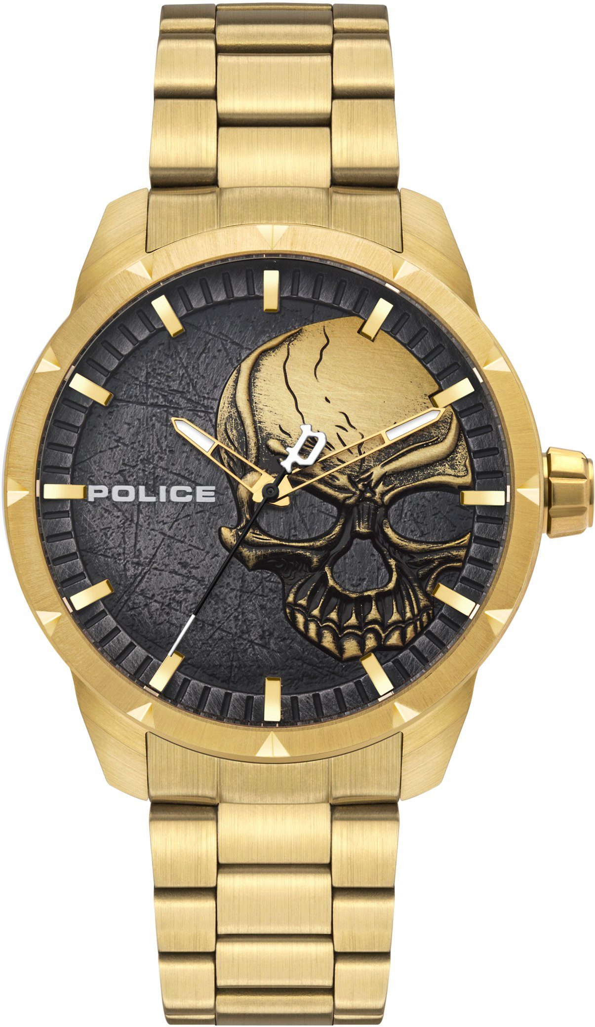 Police Quarzuhr NEIST, PL15715JSG.78M, Armbanduhr, Herrenuhr