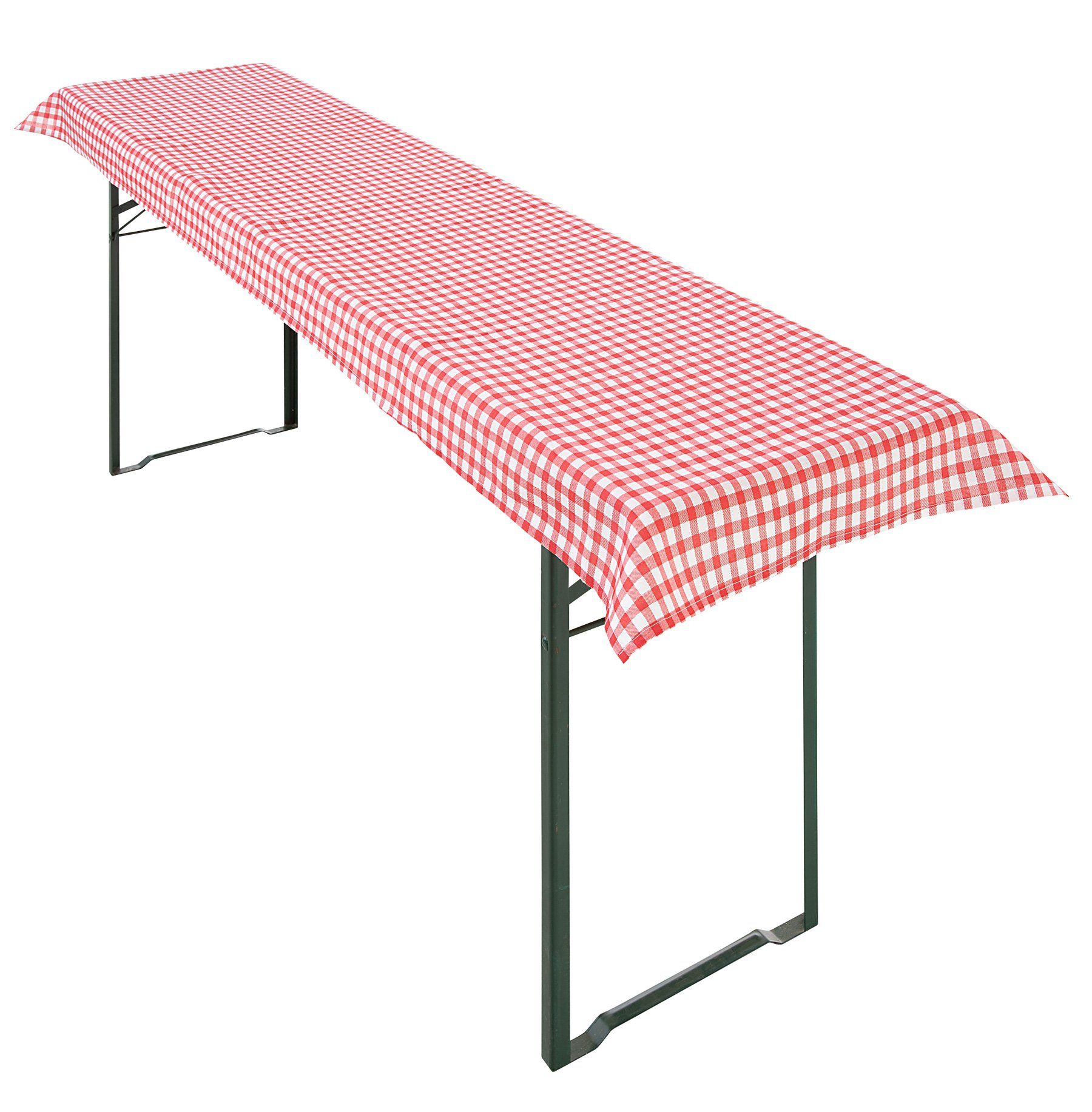 heimtexland Tischdecke Biertischdecke Garten Tischdeko Bierzeltgarnitur (Einzeln 1-tlg, Typ861), rechteckig 90 x 240 cm
