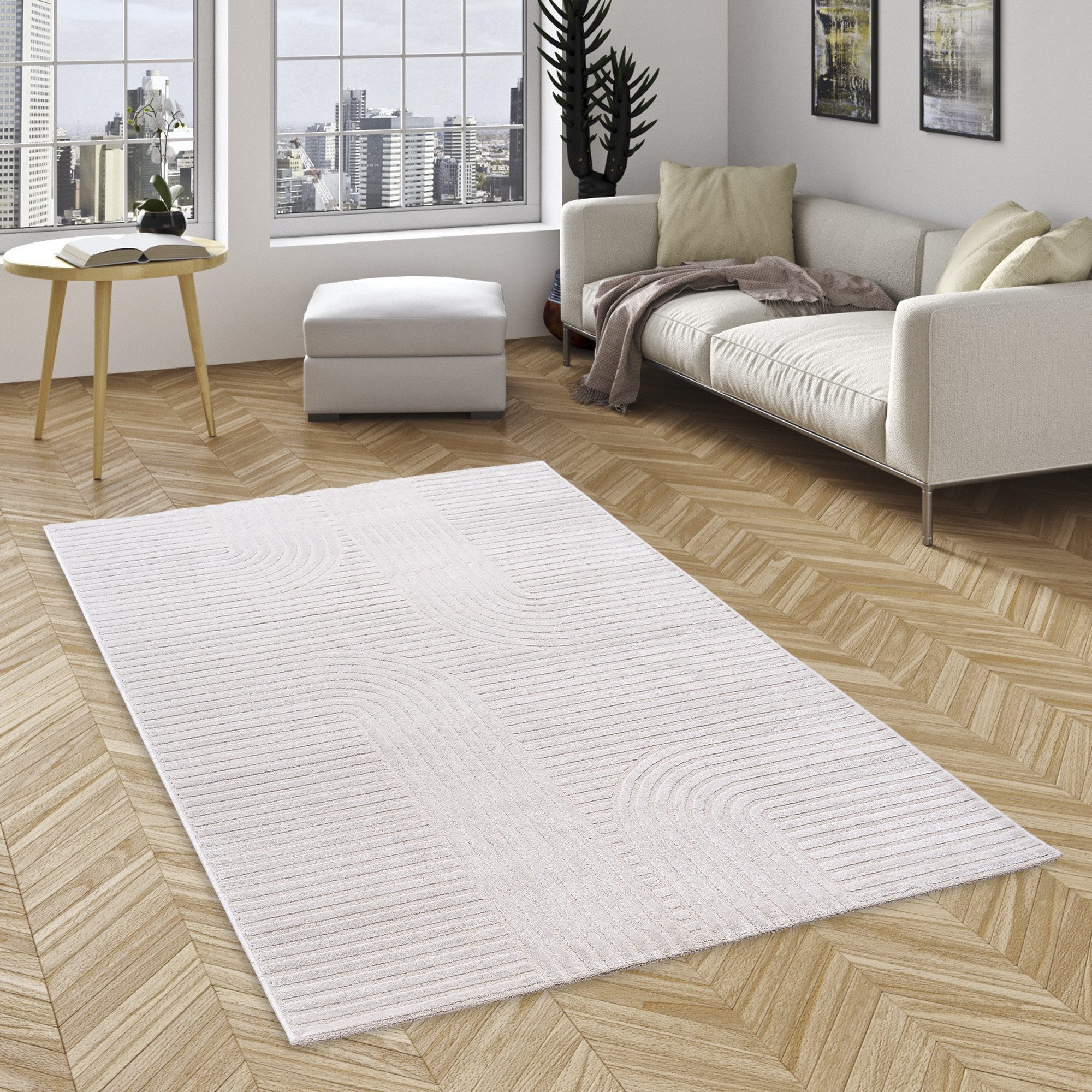 Pergamon Designteppich Soft Teppich Lucia, Rechteckig, Höhe: 9 mm