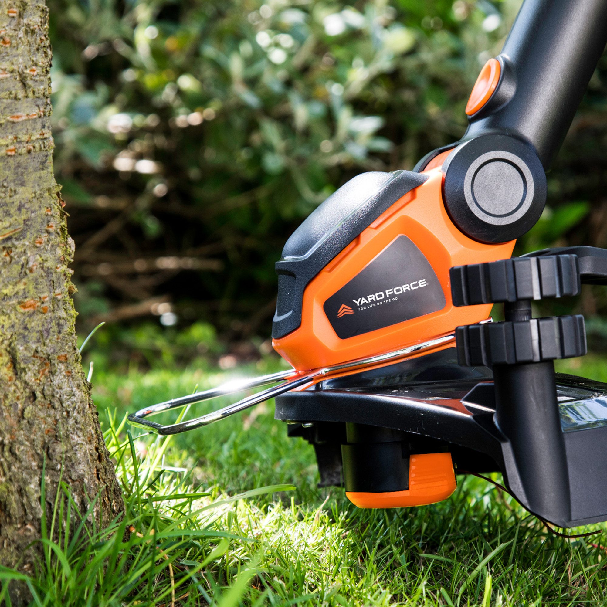 Yard Force Elektro-Rasentrimmer ET U25-EU, 25 cm Arbeitsbreite Faden