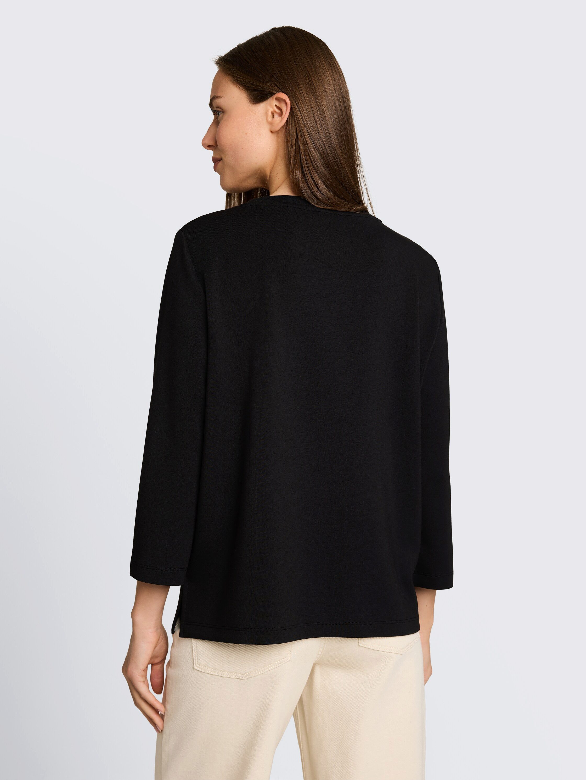 TOM TAILOR 3/4-Arm-Shirt Loose Somemrshirt mit Letter-Print – Bild 2 von 5