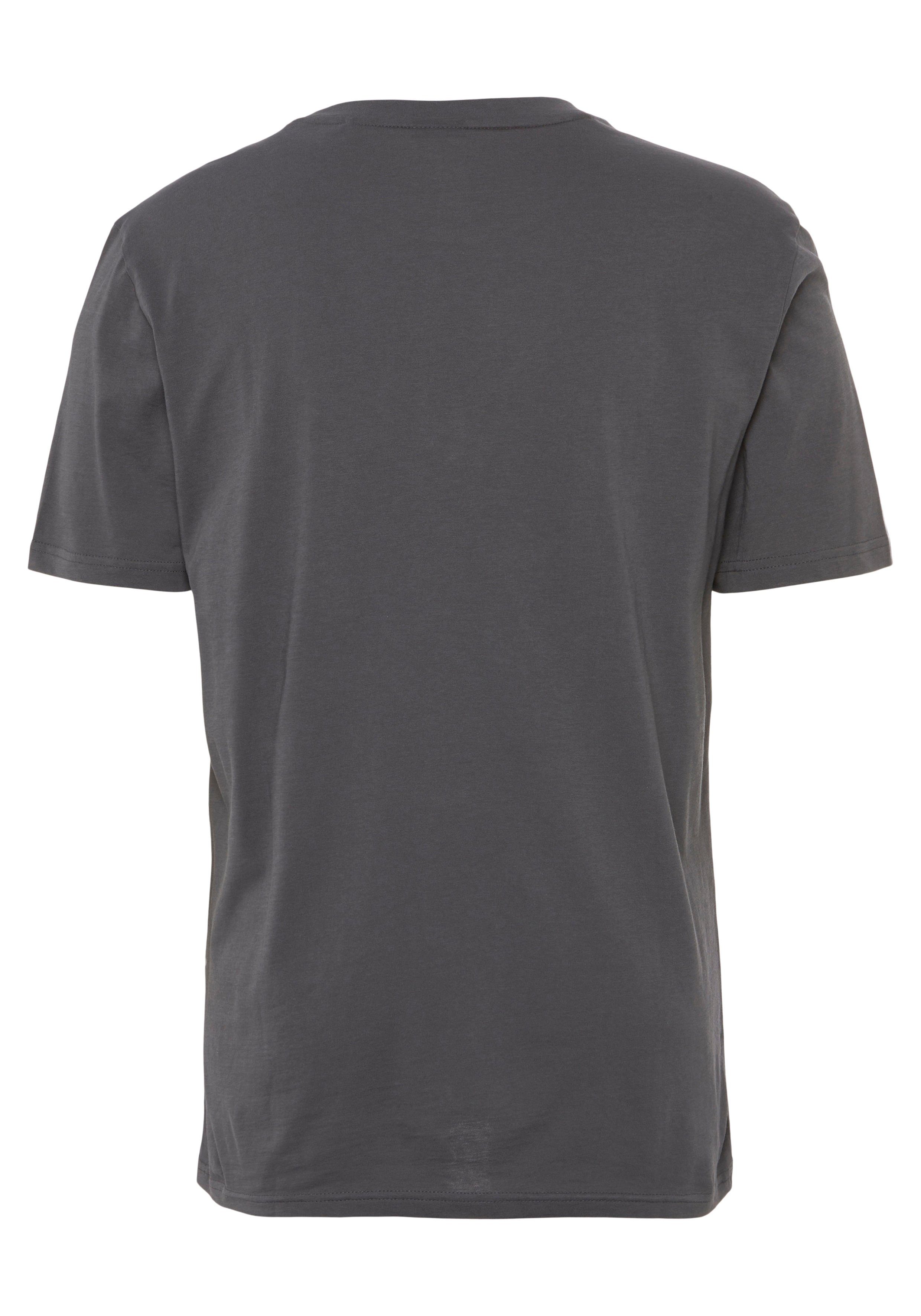 (1-tlg) BOSS ORANGE dark mit grey022 1 T-Shirt Thinking Logodruck