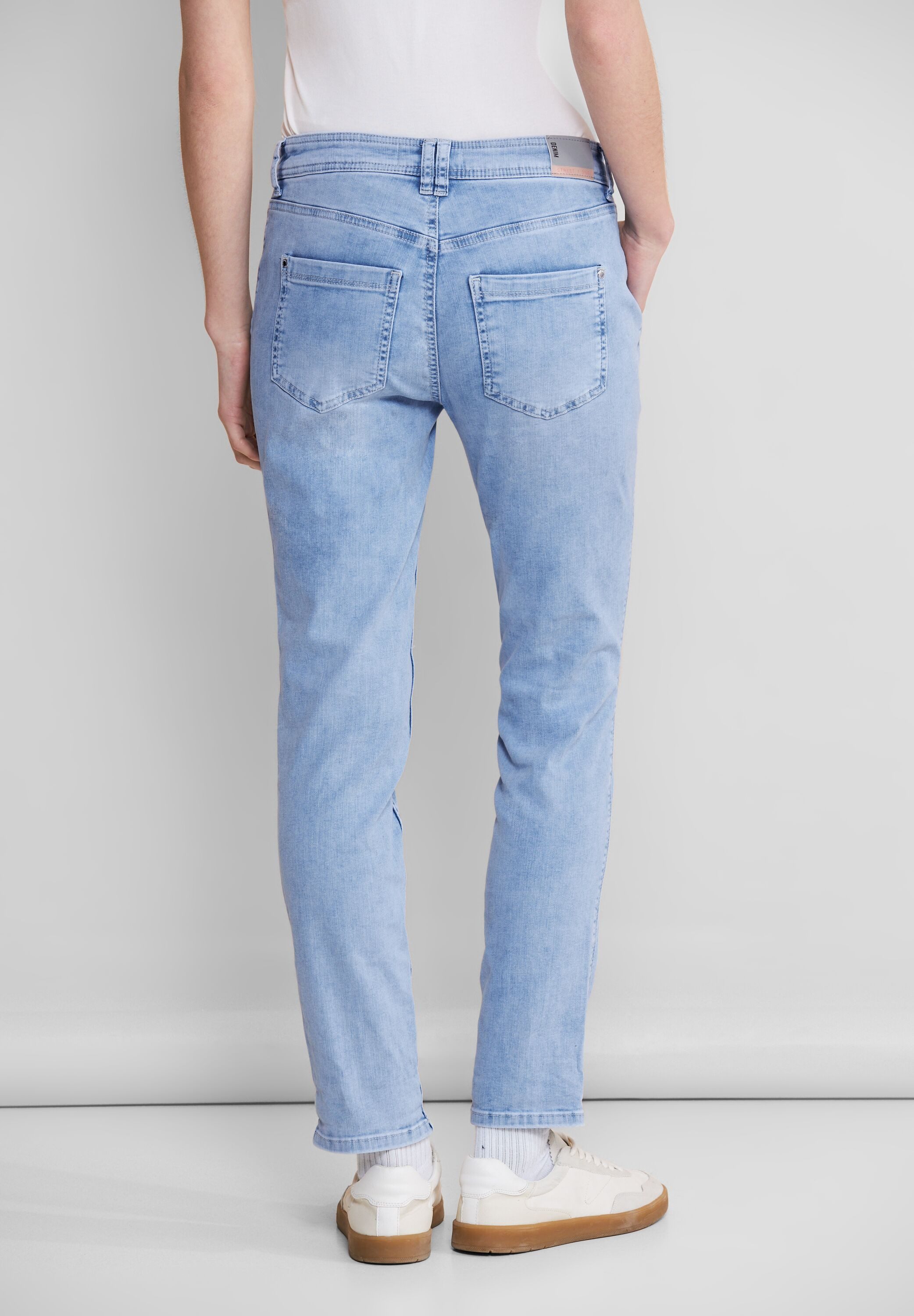 STREET ONE Gerade Jeans Middle Waist