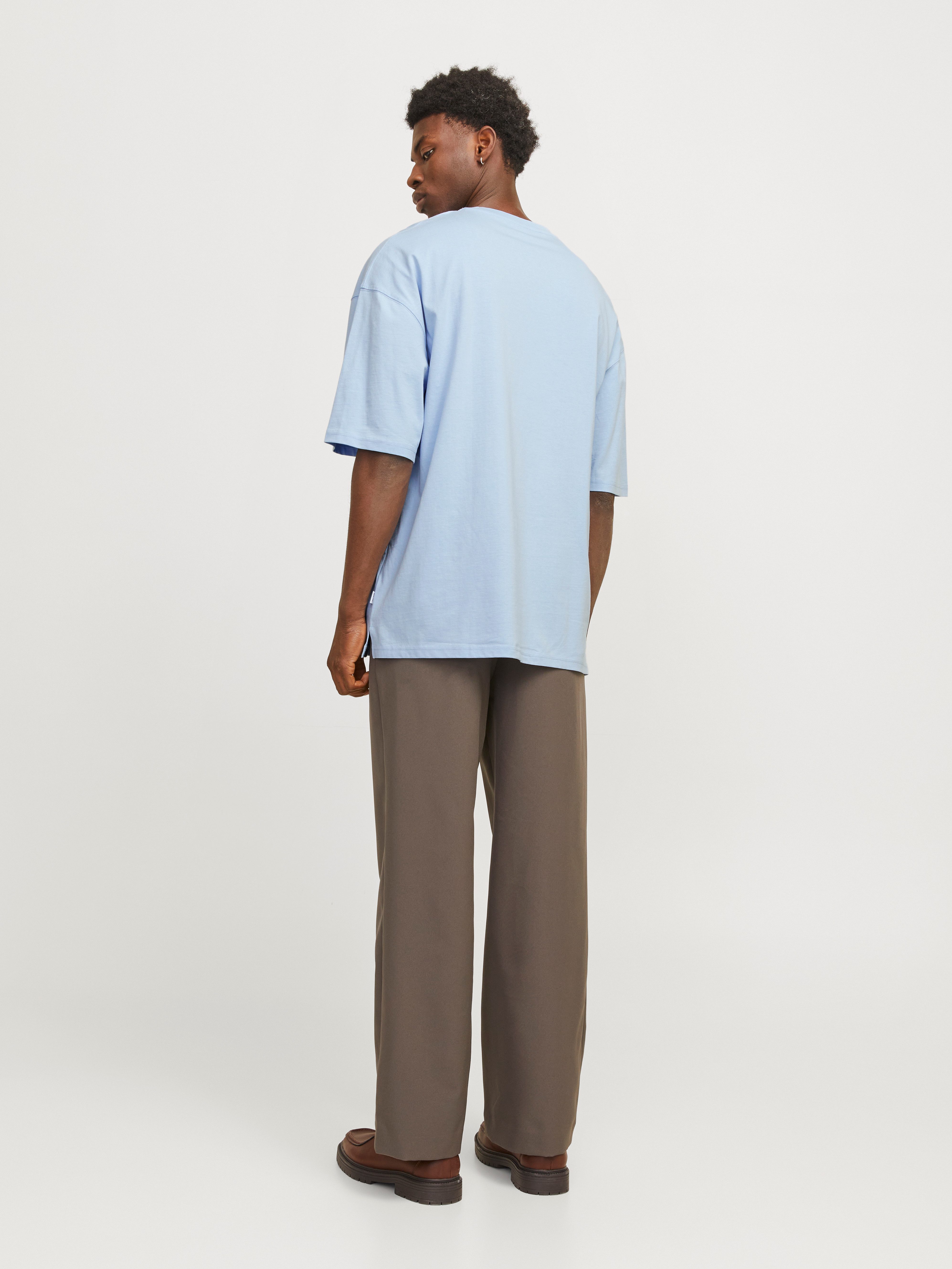 Jack & Jones Rundhalsshirt JJECHARGE TEE O-NECK NOOS mit Rundhalsausschnitt