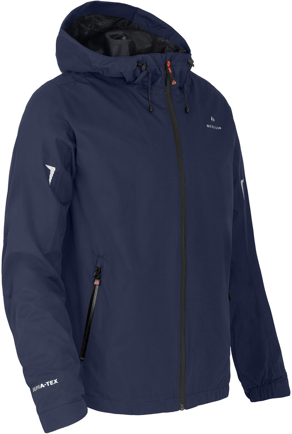 Bergson Regenjacke EGGEN Herren Regenjacke, Netzfutter, 12000 mm Wassersäul günstig online kaufen