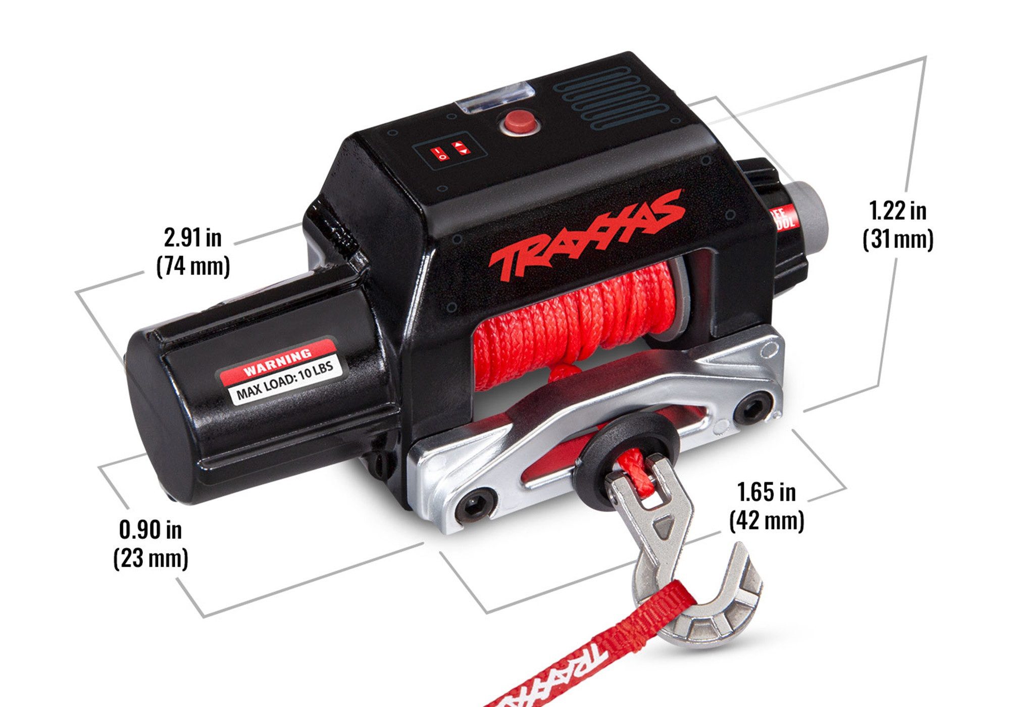 Traxxas RC-Buggy Traxxas Seilwinde Kit mit Fernbedienung TRX-4