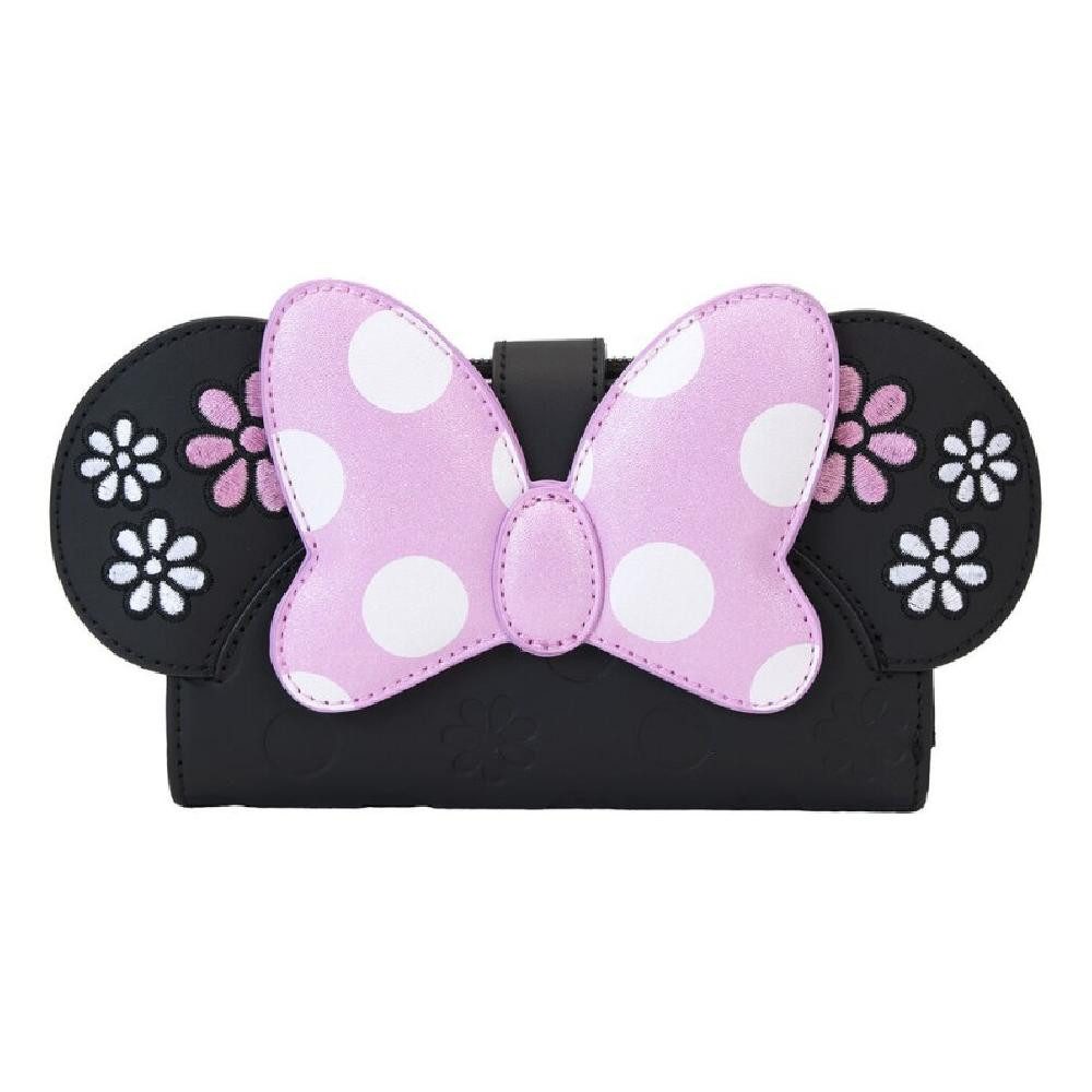 Loungefly Brieftasche Disney Minnie Floral Rock the Dots Brieftasche