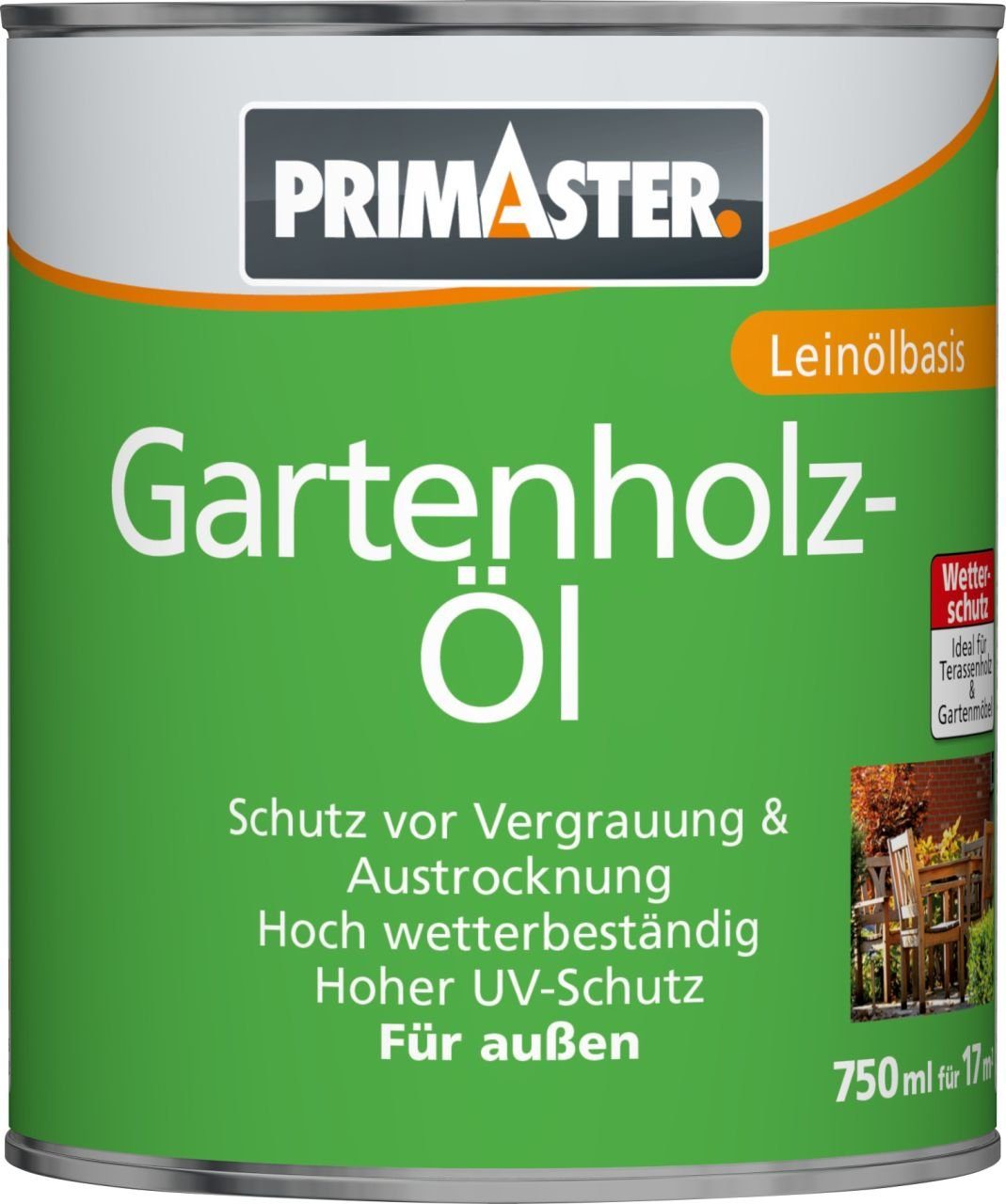 teak ml 750 Gartenholzöl Hartholzöl Primaster Primaster