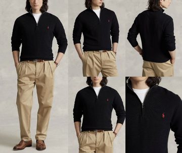 Ralph Lauren Sweatshirt POLO RALPH LAUREN Half Zip Pullover Troyer Sweater Sweatshirt Pulli Ju