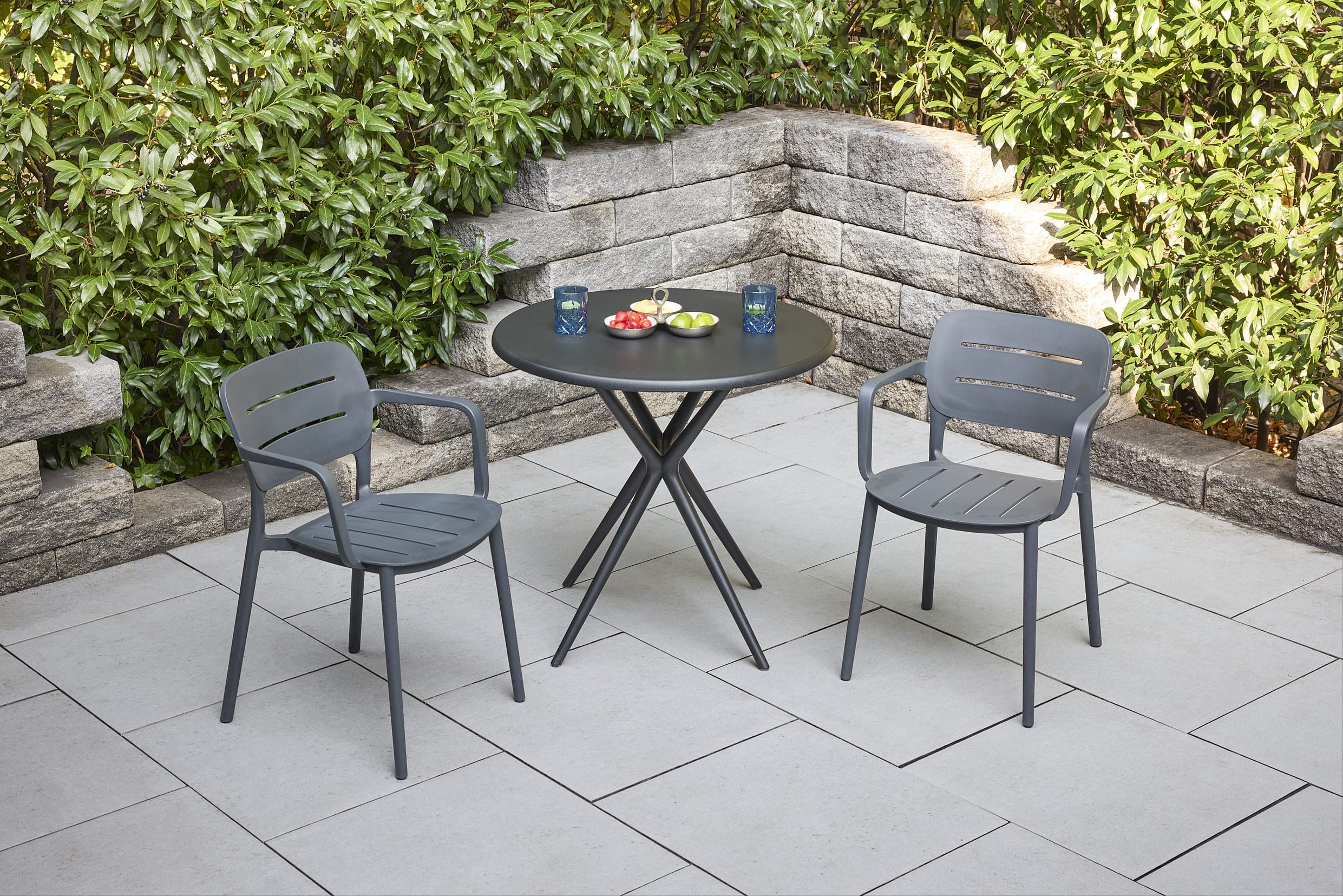 dasmöbelwerk Gartenstuhl Stapelstuhl Utah Gartenstuhl Bistrostuhl Kunststof günstig online kaufen