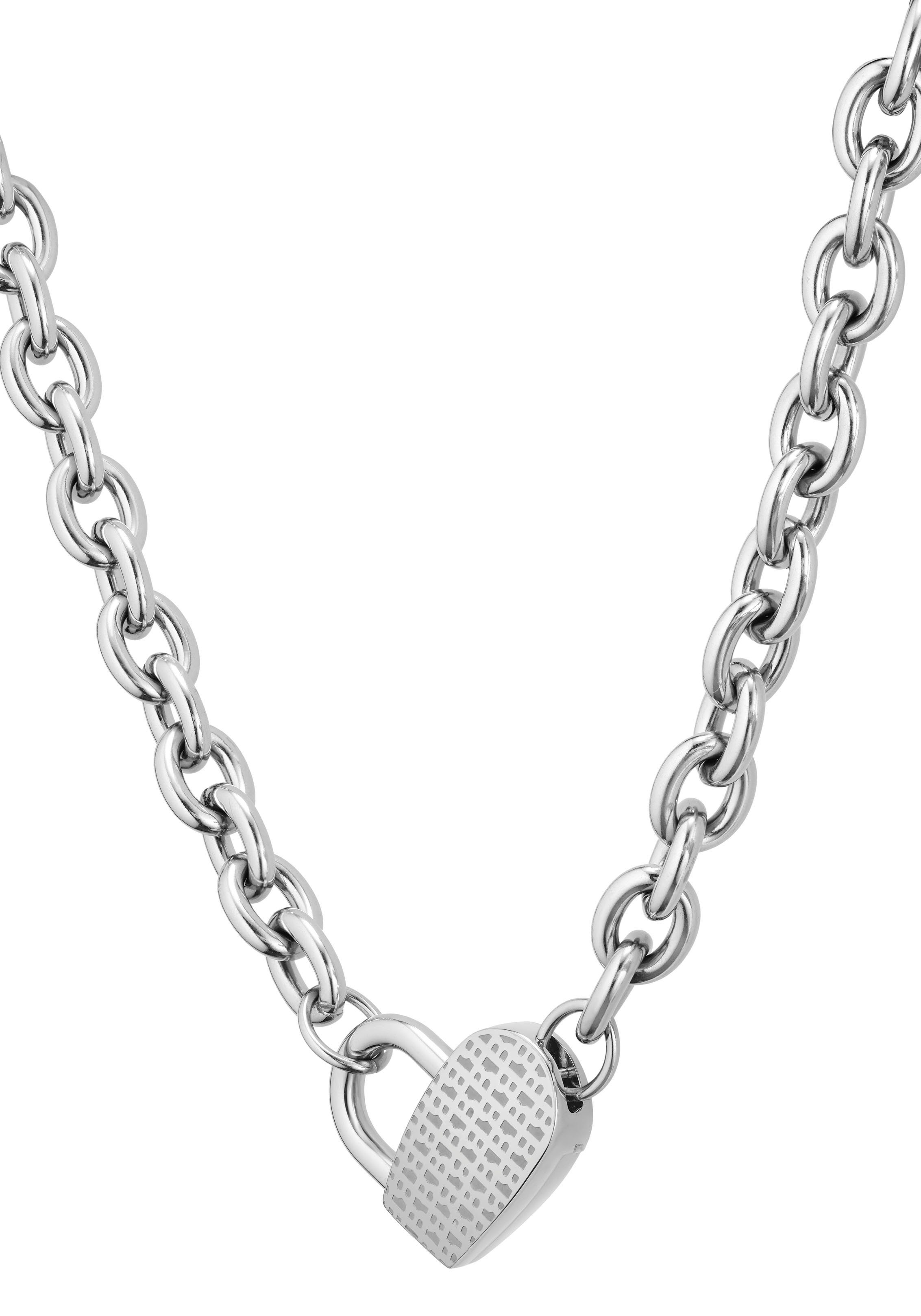 BOSS Kette ohne Anhänger Schmuck Edelstahl Halsschmuck Ankerkette DINYA