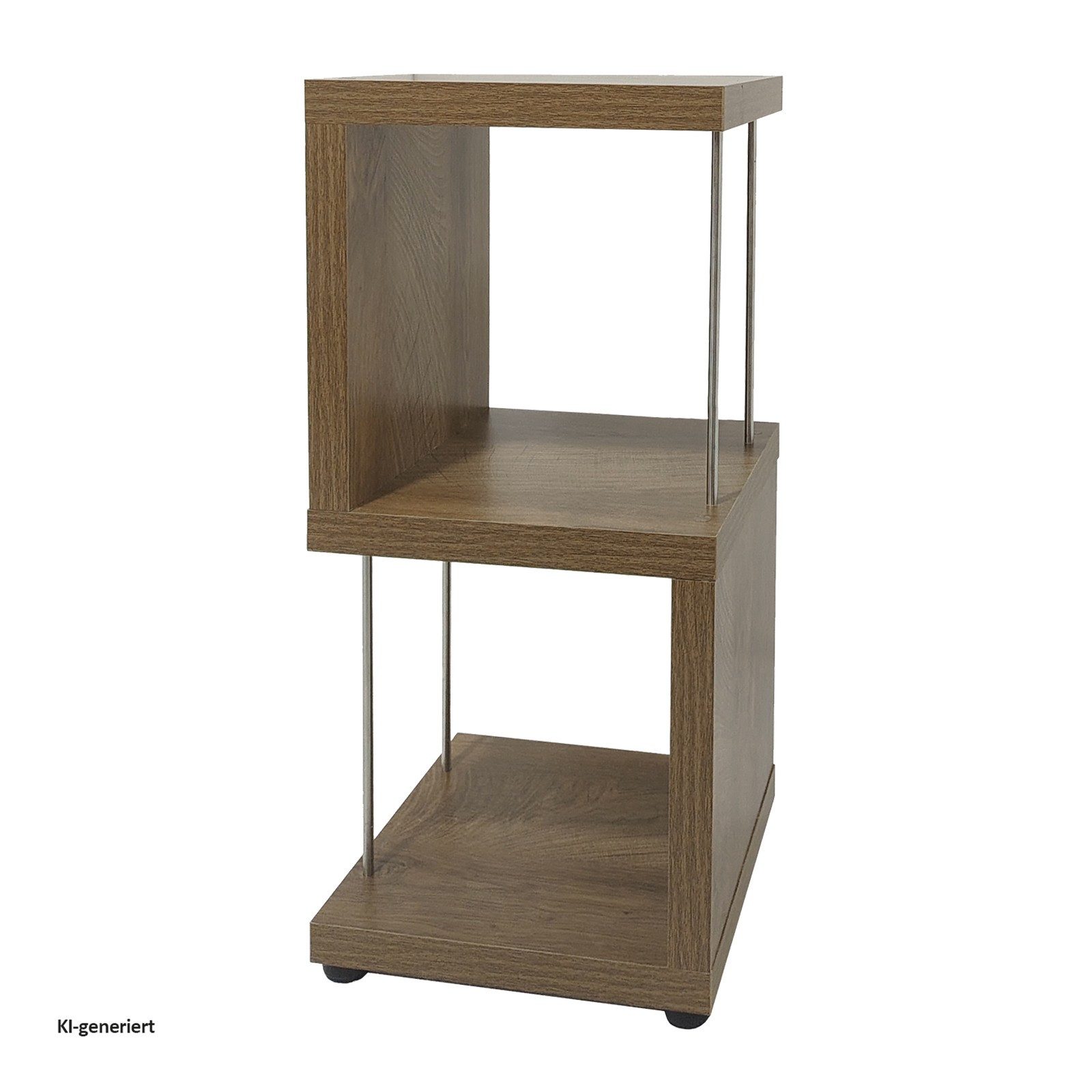 HTI-Line Standregal Regal Thekla 3065, Stück, Standregal mit Metallstreben
