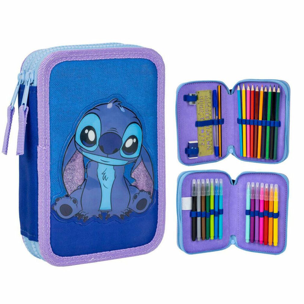 Cerda Federmäppchen Disney Stitch doppelte Federtasche günstig online kaufen