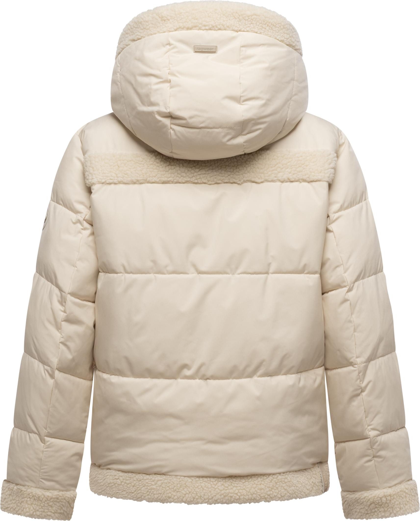 Ragwear Winterjacke Editah YOUMODO warme modische Jacke mit Plüsch-Details