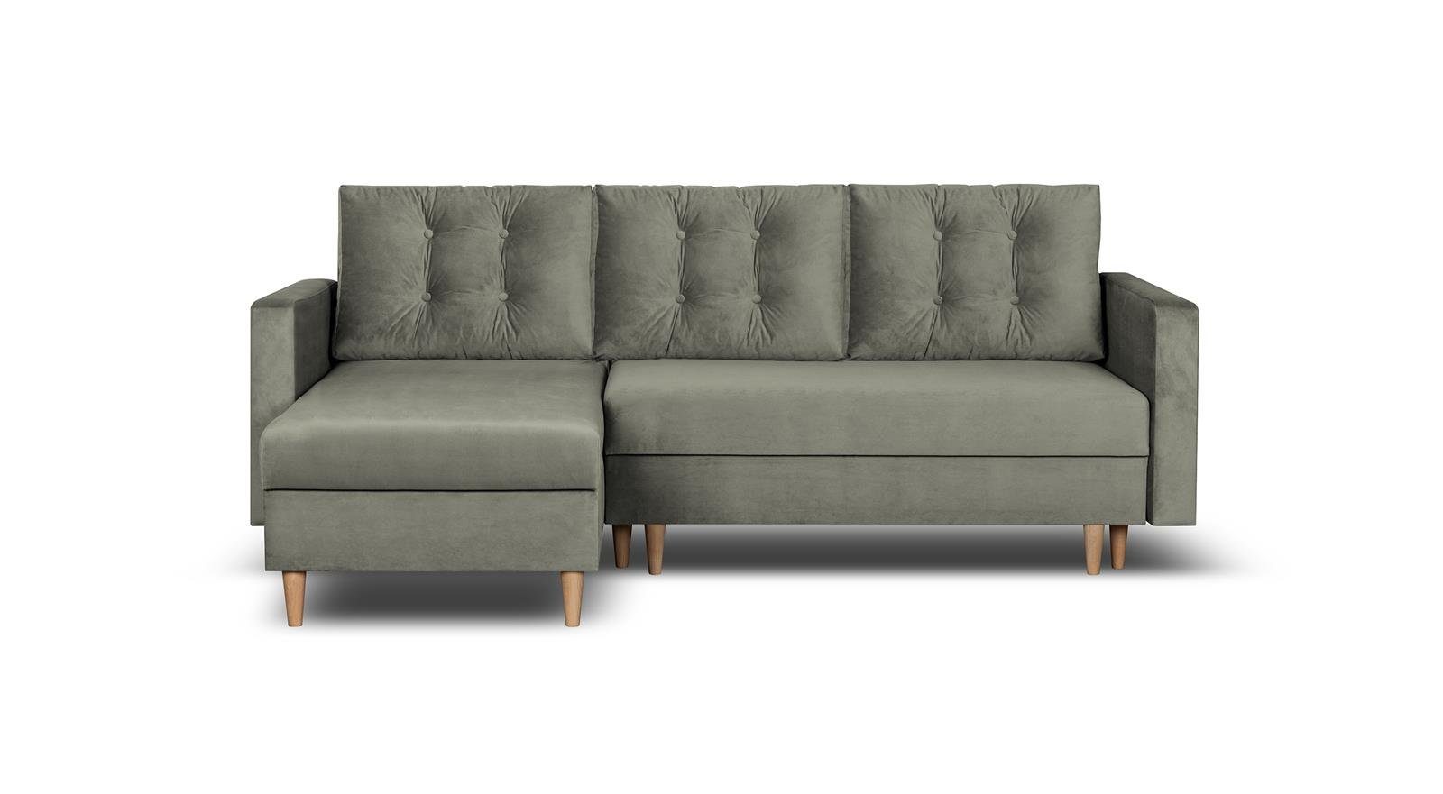 Beautysofa Ecksofa mit Schlaffunktion Sigurd L, günstig online kaufen