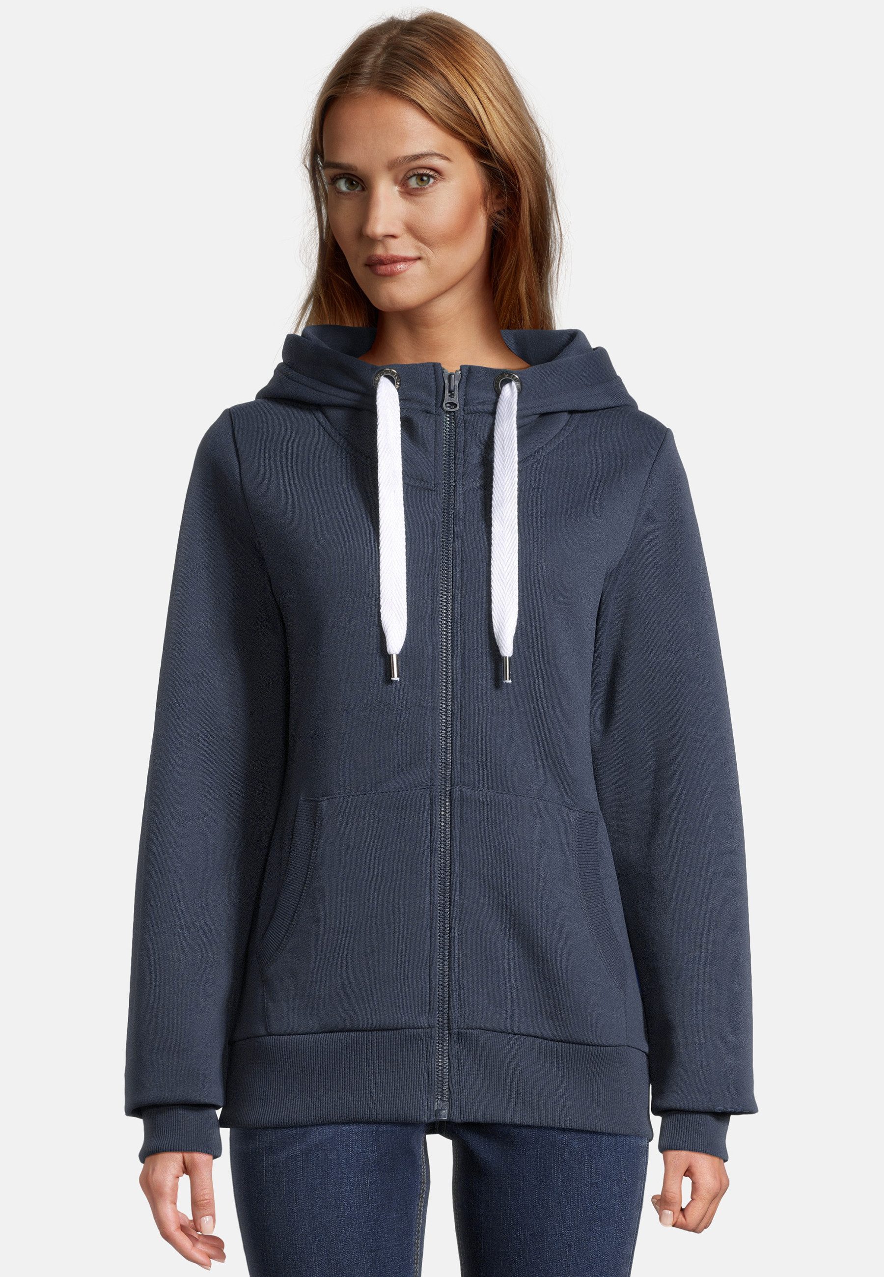 salzhaut Sweatjacke SÖÖTE Damen Tailliert weiche, bequeme Sweatjacke, Hoodi günstig online kaufen