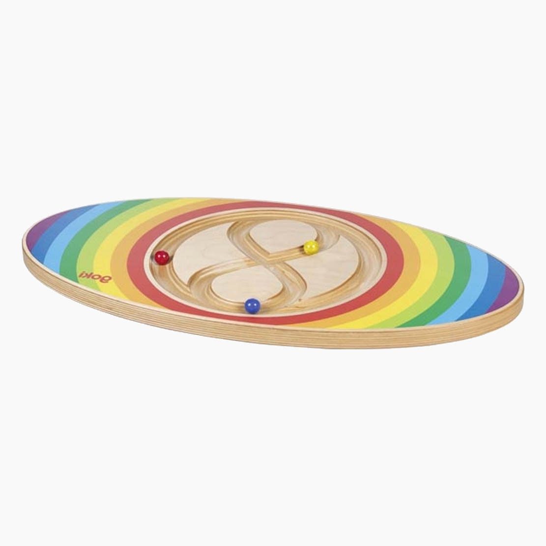 goki Motorikbrett Balance Board Labirinto, (packung, 1-tlg), Trainiert die Körperhaltung