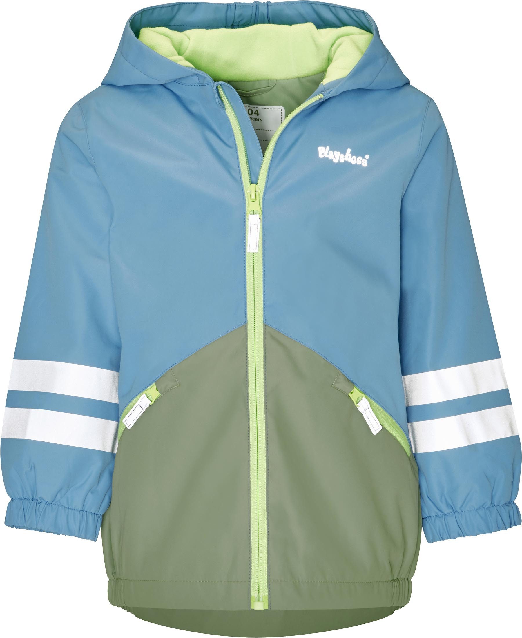 Playshoes Regenjacke Outdoor-Jacke Fleece-Futter