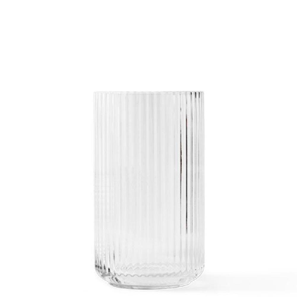 Vase (20,5cm) Porcelain Transparent Kerzenhalter Glas Porcelæn Lyngby Clear